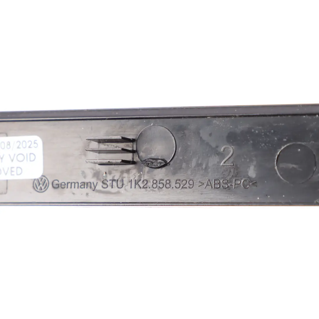 Mk3 Dashboard Trim Strip Passenger Side Silver to VW Volkswagen Scirocco with Part number 1K2858529 VW Volkswagen Scirocco Mk3 Dashboard Trim Strip Passenger Side Silver - SKU RHD-1K2858529 - Part number 1K2858529