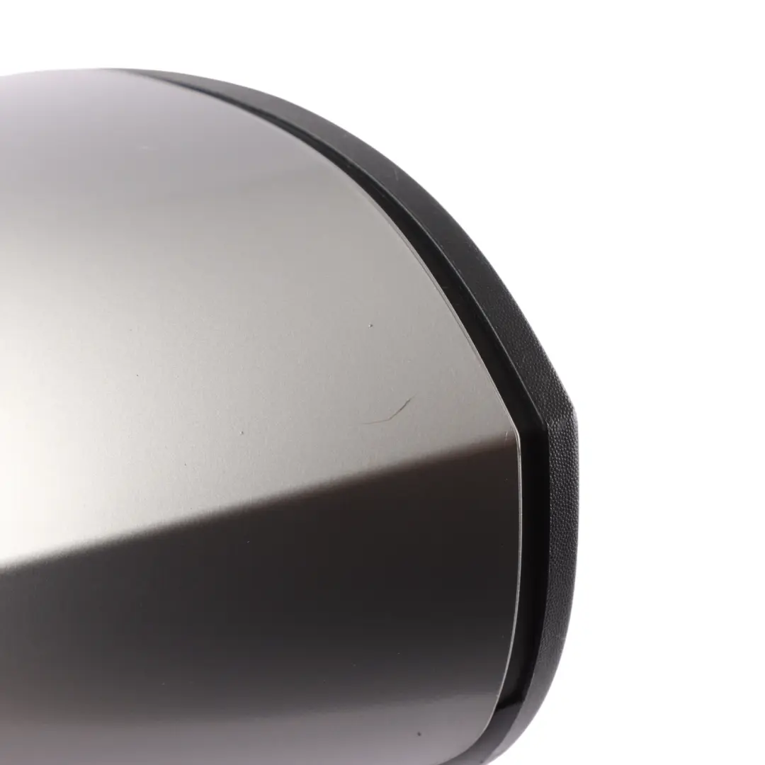 Seat Leon FR 1P Power Fold Heated Left Wing Mirror N/S Silver - SKU RHD-1P2857507M-SIL - Part number 1P2857507M