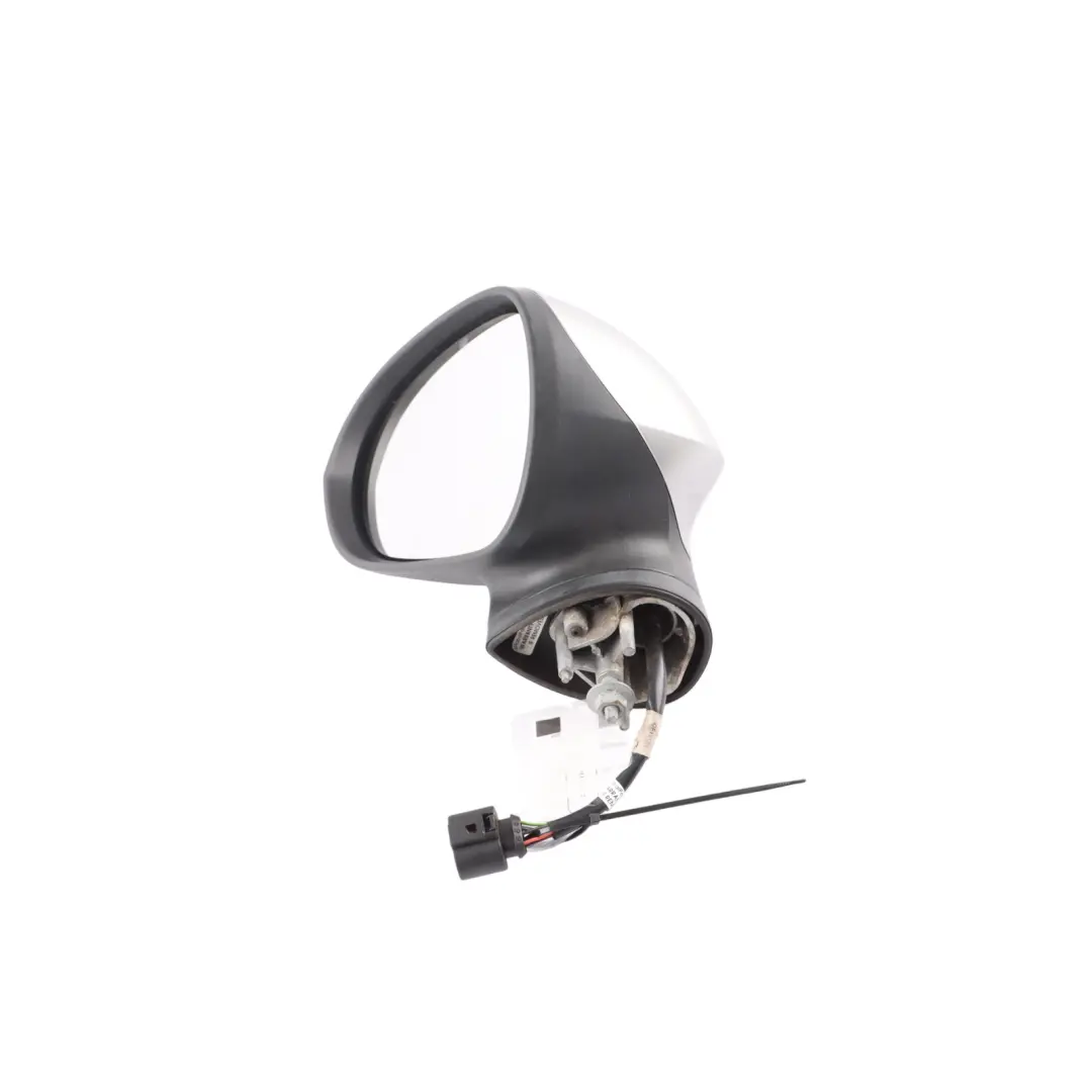 Seat Leon FR 1P Power Fold Heated Left Wing Mirror N/S Silver - SKU RHD-1P2857507M-SIL - Part number 1P2857507M