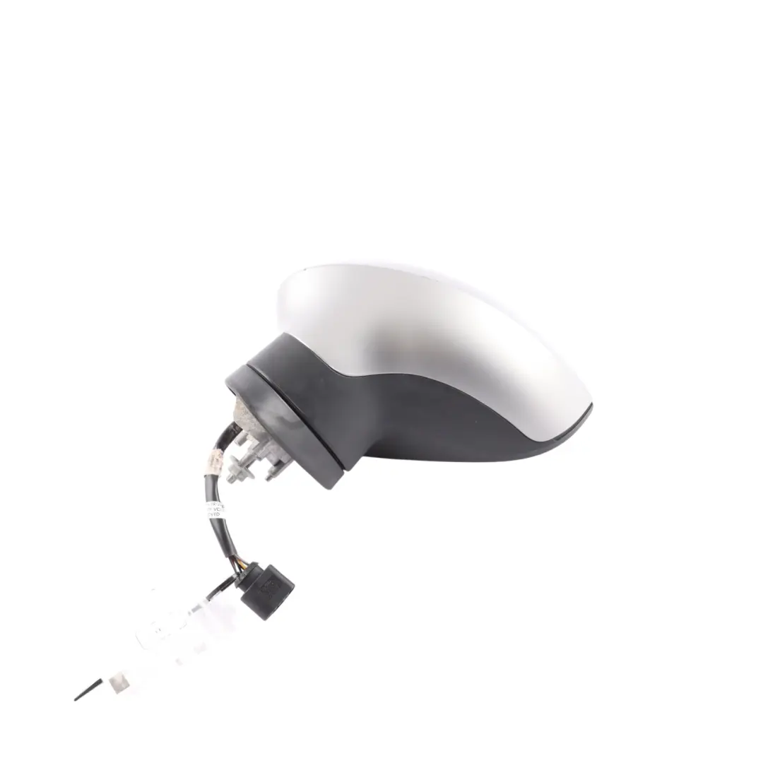Seat Leon FR 1P Power Fold Heated Left Wing Mirror N/S Silver - SKU RHD-1P2857507M-SIL - Part number 1P2857507M