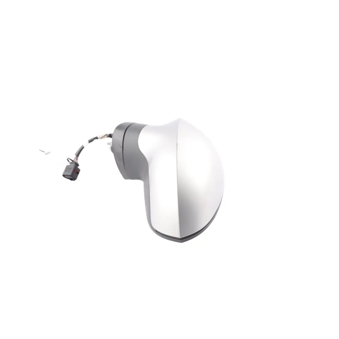 Seat Leon FR 1P Power Fold Heated Left Wing Mirror N/S Silver - SKU RHD-1P2857507M-SIL - Part number 1P2857507M