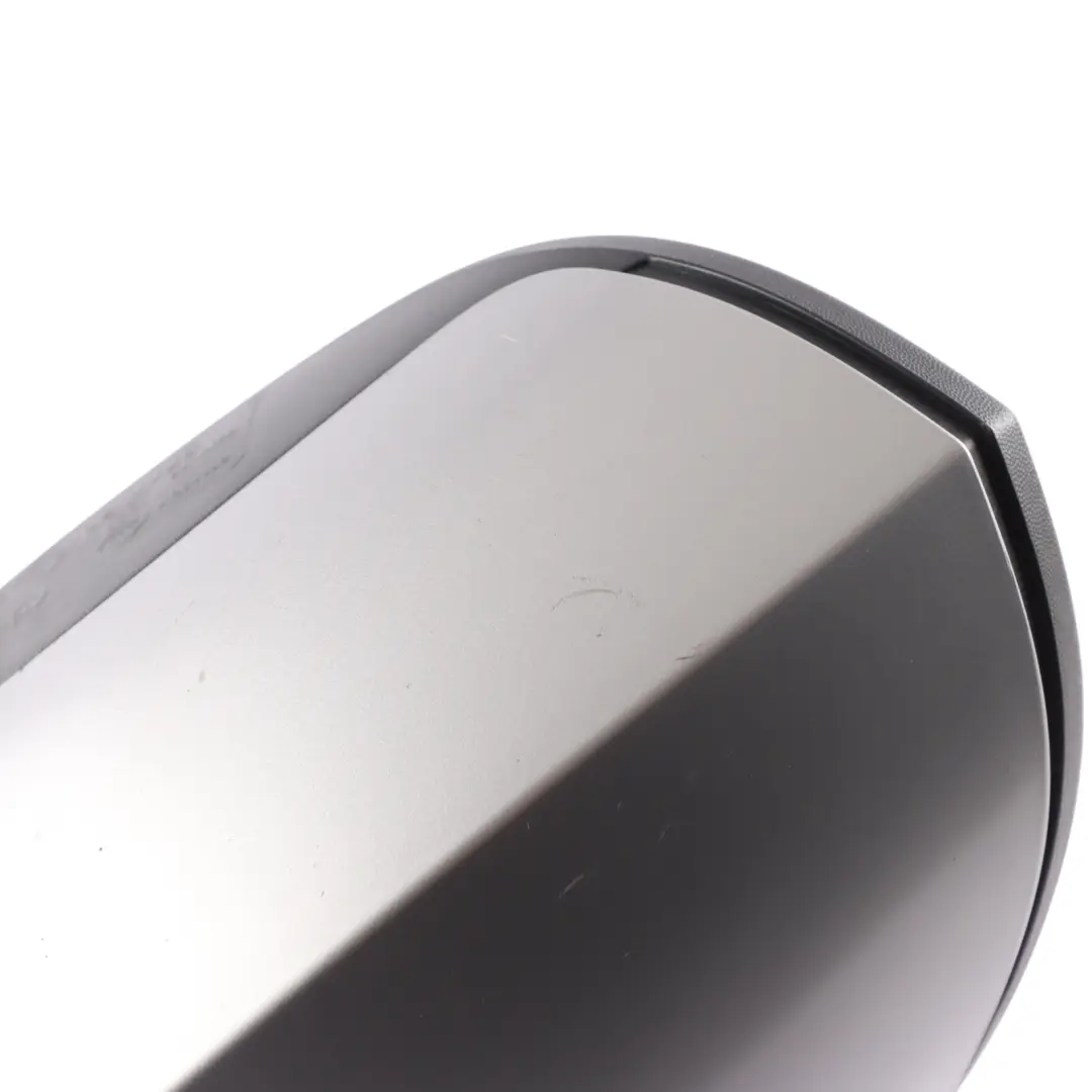 Seat Leon FR 1P Power Fold Heated Right Wing Mirror O/S Silver - SKU RHD-1P2857508M-SIL - Part number 1P2857508M