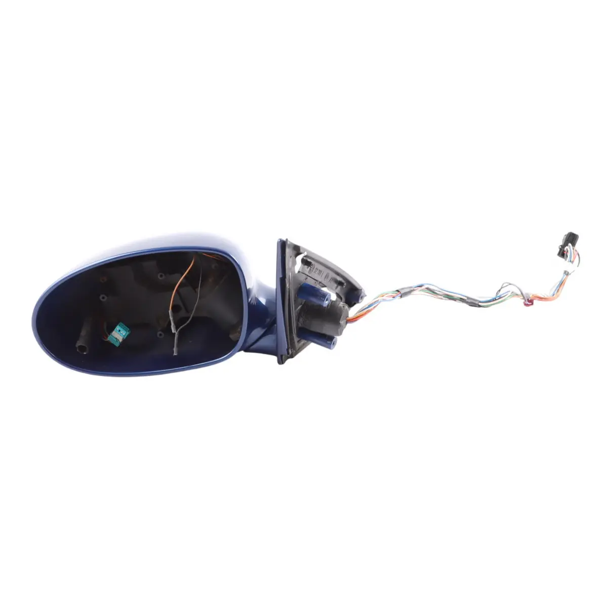 BMW E39 M5 Heated Outside Door Wing Mirror Left N/S Le Mans Blau Metallic - 381
