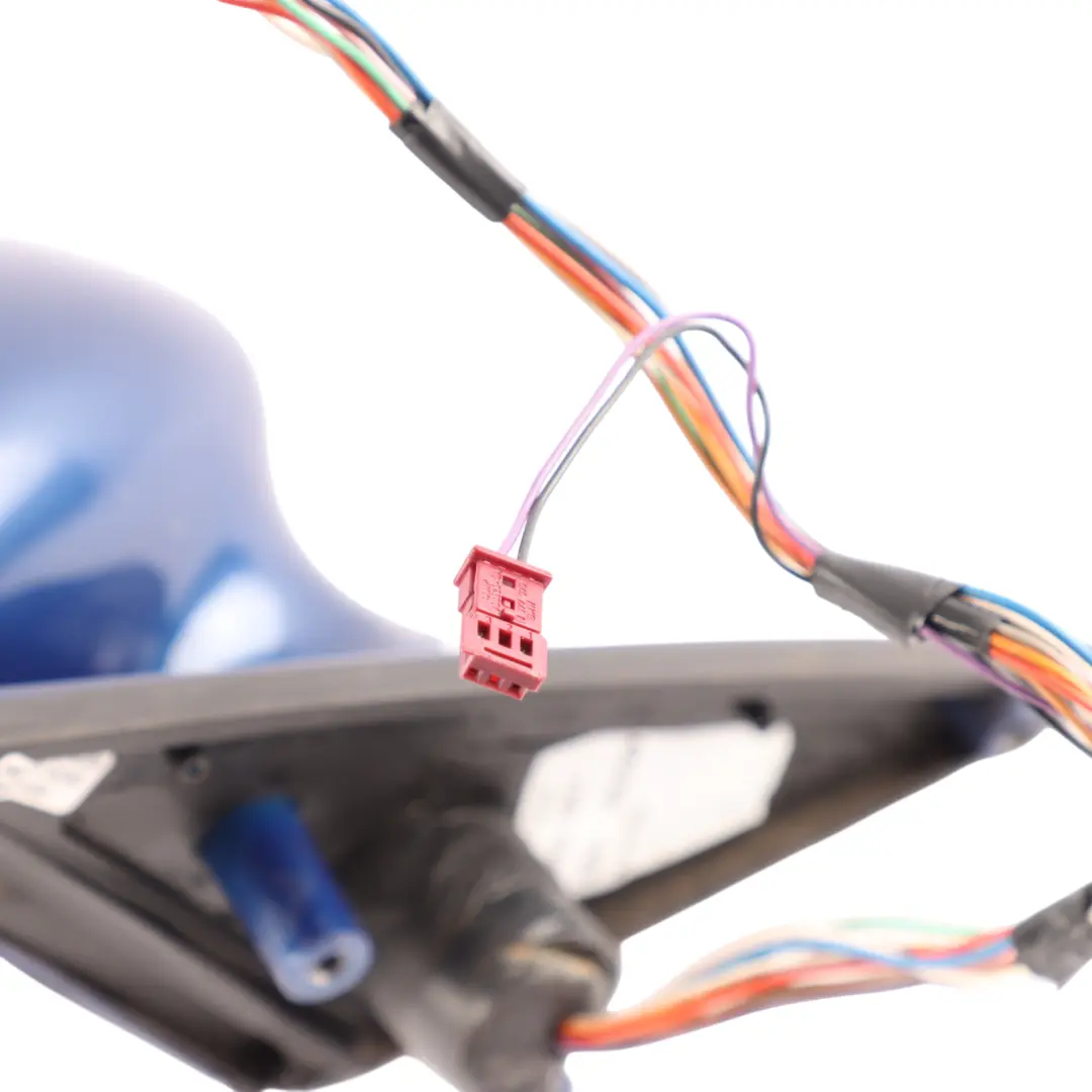 Heated Outside Door Wing Mirror Left N/S Le Mans Blau Metallic - 381 to BMW E39 M5 with Part number 2694893 BMW E39 M5 Heated Outside Door Wing Mirror Left N/S Le Mans Blau Metallic - 381 - SKU RHD-2694893-LMB - Part number 2694893