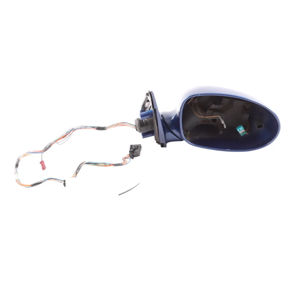 BMW E39 M5 Heated Outside Door Wing Mirror Right O/S Le Mans Blau Metallic - 381