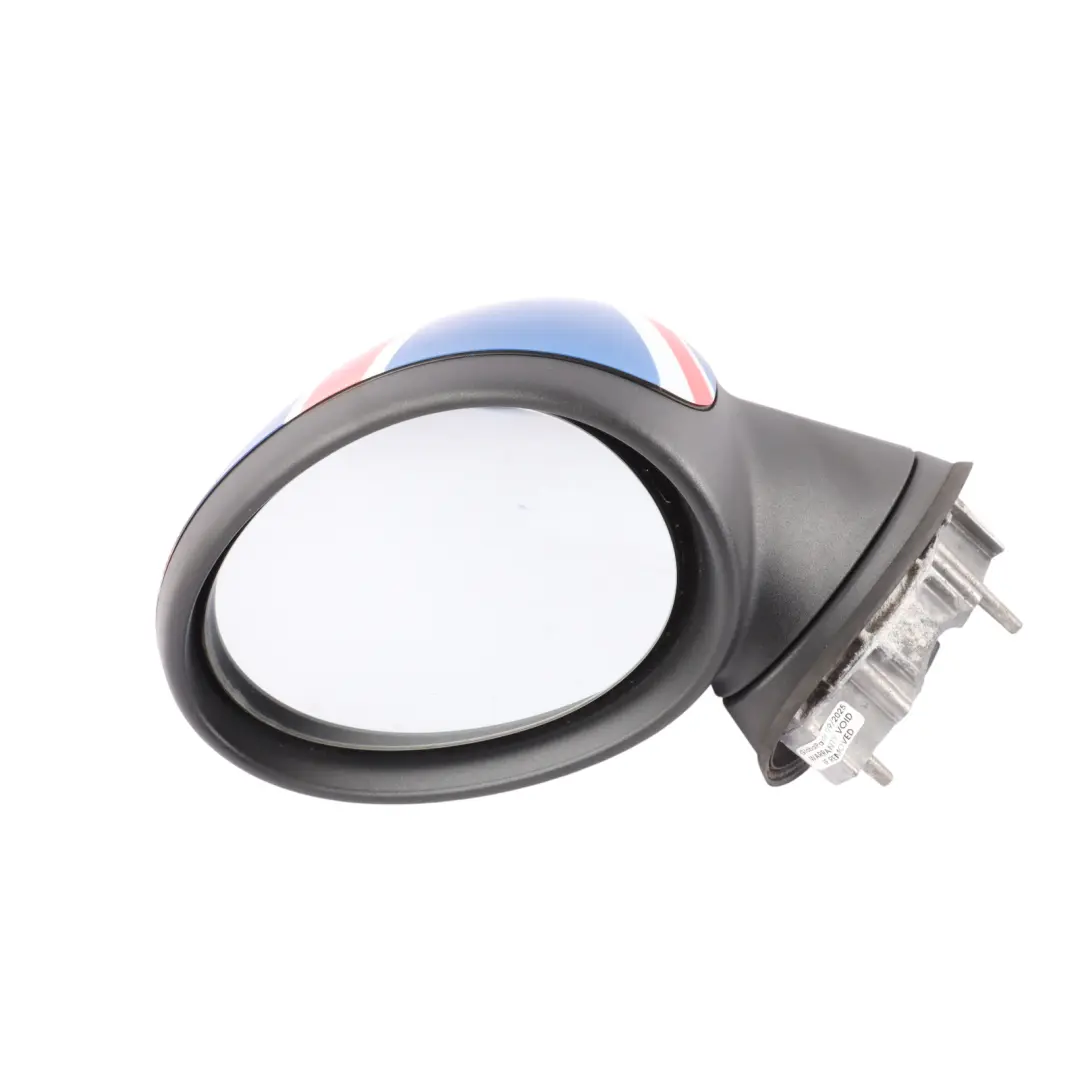 Mini Cooper R55 R56 Left Right Door Wing Mirror Heated N/O/S Union Jack Set - SKU RHD-2755637-2755638-UK - Part number 2755637 2755638