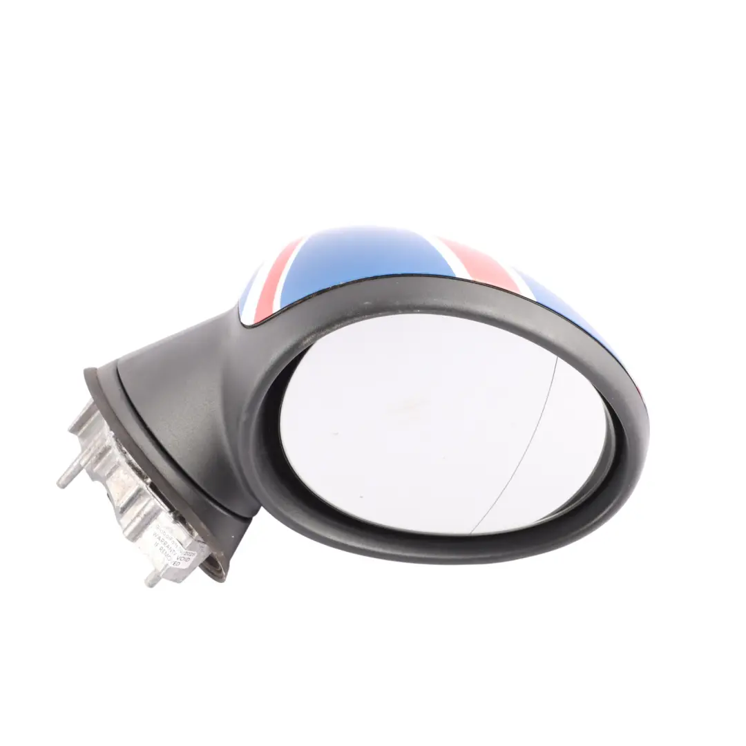 Mini Cooper R55 R56 Left Right Door Wing Mirror Heated N/O/S Union Jack Set - SKU RHD-2755637-2755638-UK - Part number 2755637 2755638