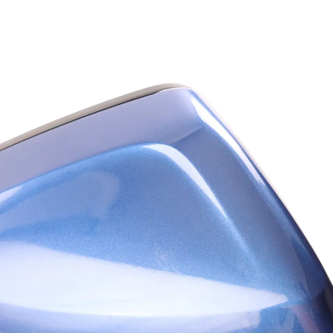 Volkswagen Polo GTI Mk6 AW Door Wing Mirror Right O/S Reef Blue - B5K - SKU RHD-2G2857508R-REB - Part number 2G2857508R