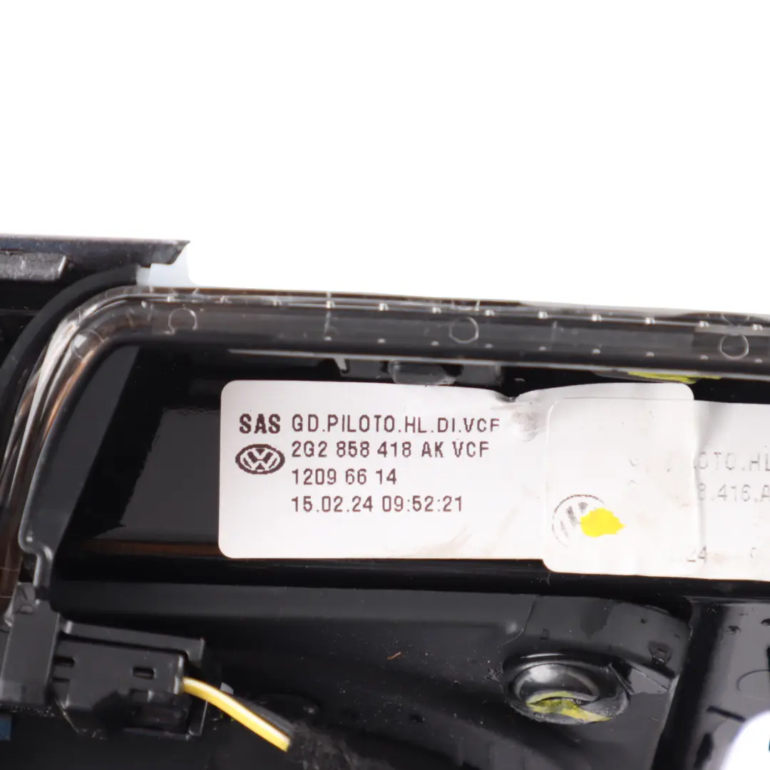 Volkswagen Polo Mk6 GTI Instrument Cluster Cover Panel Deep Iron 2G2858418AK - SKU RHD-2G2858416AP - Part number 2G2858416AP