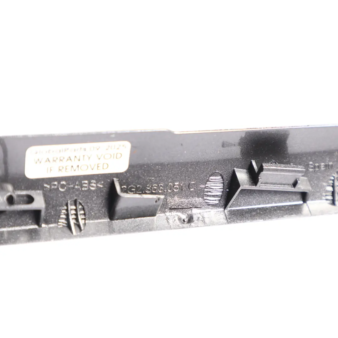 Volkswagen Polo Mk6 Centre Console Trim Cover Deep Iron Left N/S - SKU RHD-2G2863051C - Part number 2G2863051C