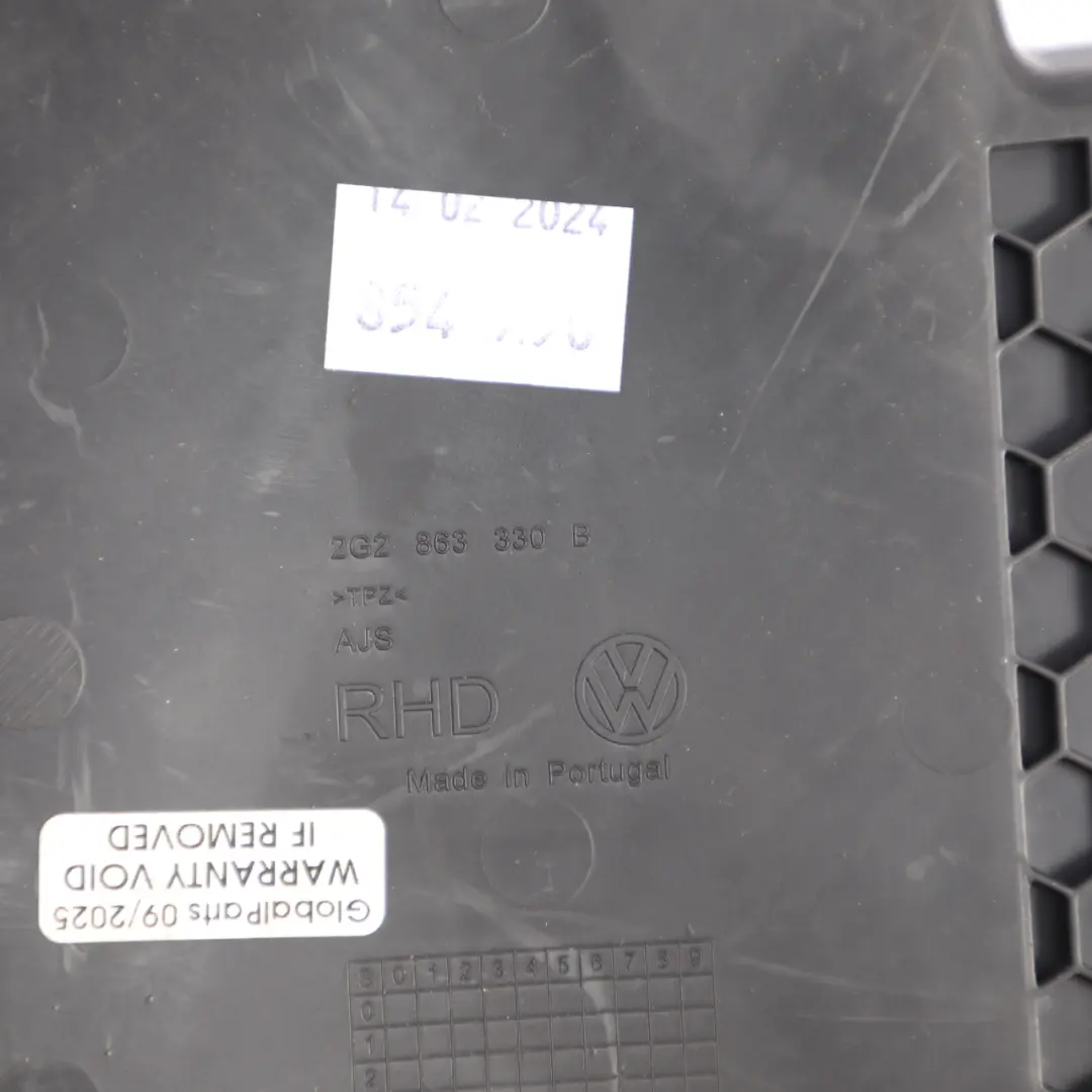 Mk6 Centre Console Insert Tray Rubber Pad Mat to Volkswagen Polo with Part number 2G2863330B Volkswagen Polo Mk6 Centre Console Insert Tray Rubber Pad Mat - SKU RHD-2G2863330B - Part number 2G2863330B