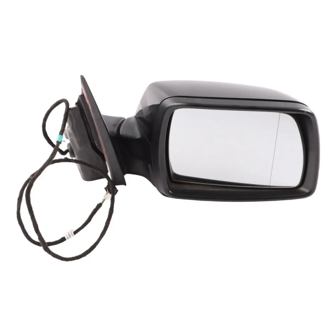 BMW X3 Series E83 Heated Right Door Wing Mirror O/S Black Sapphire Metallic 475 - SKU rhd-3448134-BS - Part number 3448134