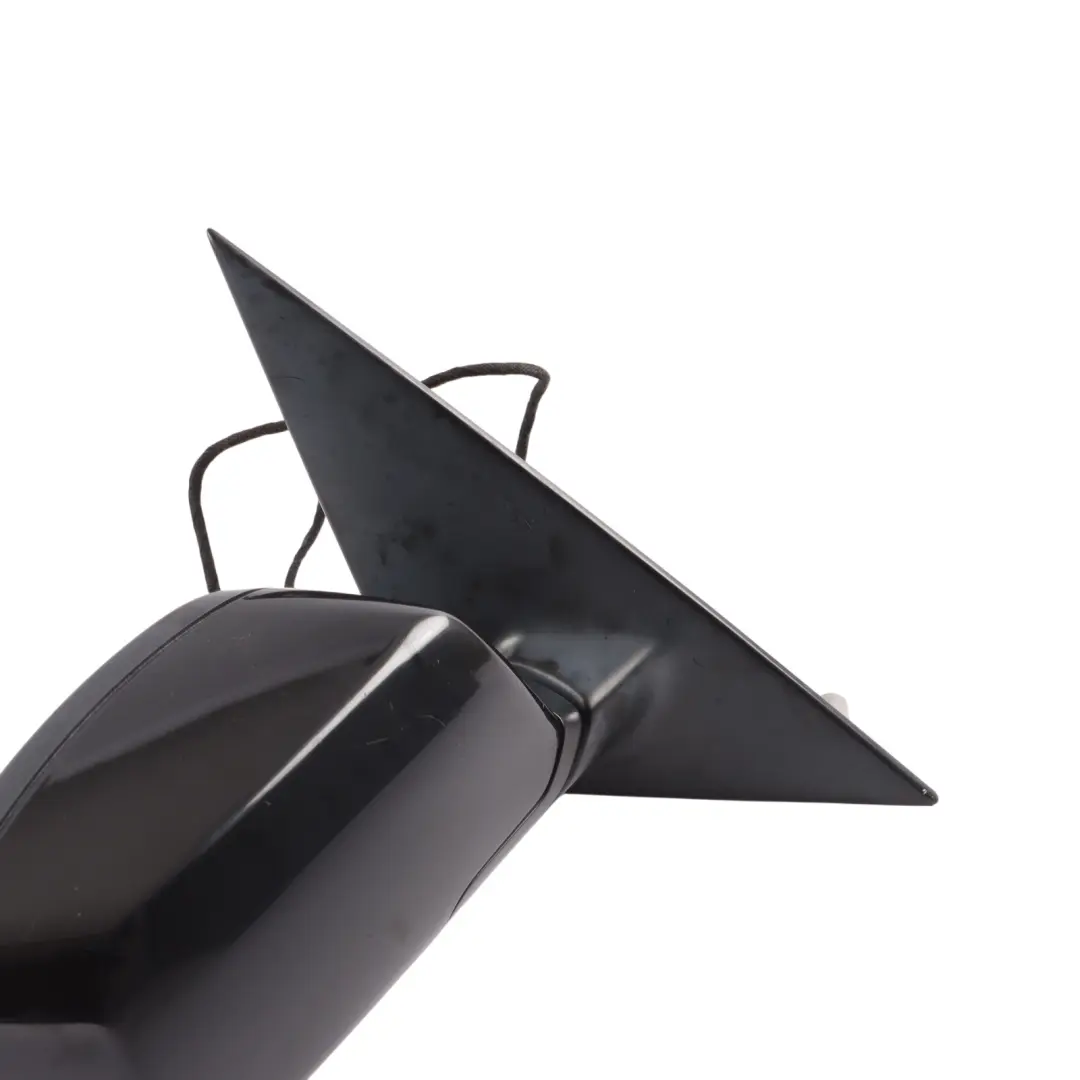 Heated Right Door Wing Mirror O/S Black Sapphire Metallic 475 to BMW X3 Series E83 with Part number 3448134 BMW X3 Series E83 Heated Right Door Wing Mirror O/S Black Sapphire Metallic 475 - SKU rhd-3448134-BS - Part number 3448134