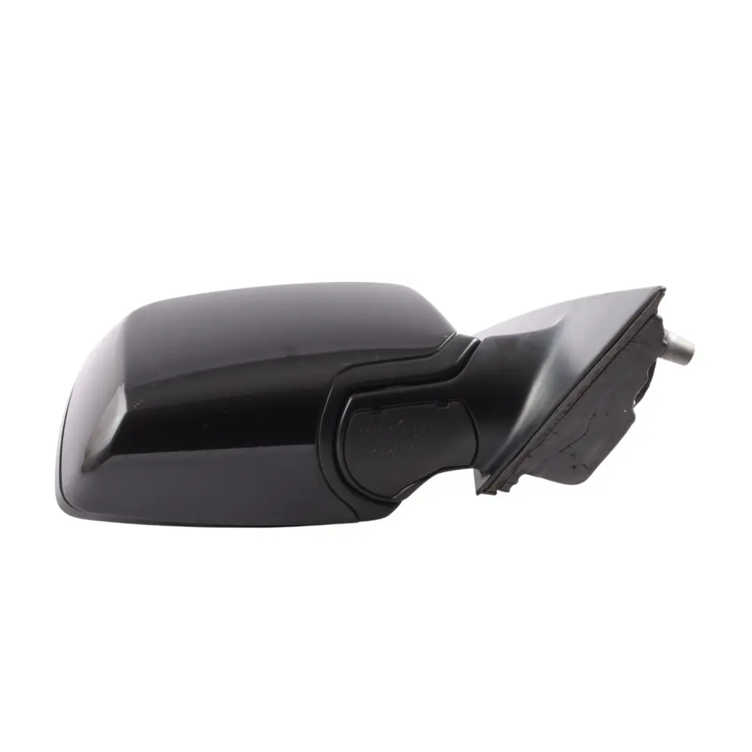 Heated Right Door Wing Mirror O/S Black Sapphire Metallic 475 to BMW X3 Series E83 with Part number 3448134 BMW X3 Series E83 Heated Right Door Wing Mirror O/S Black Sapphire Metallic 475 - SKU rhd-3448134-BS - Part number 3448134