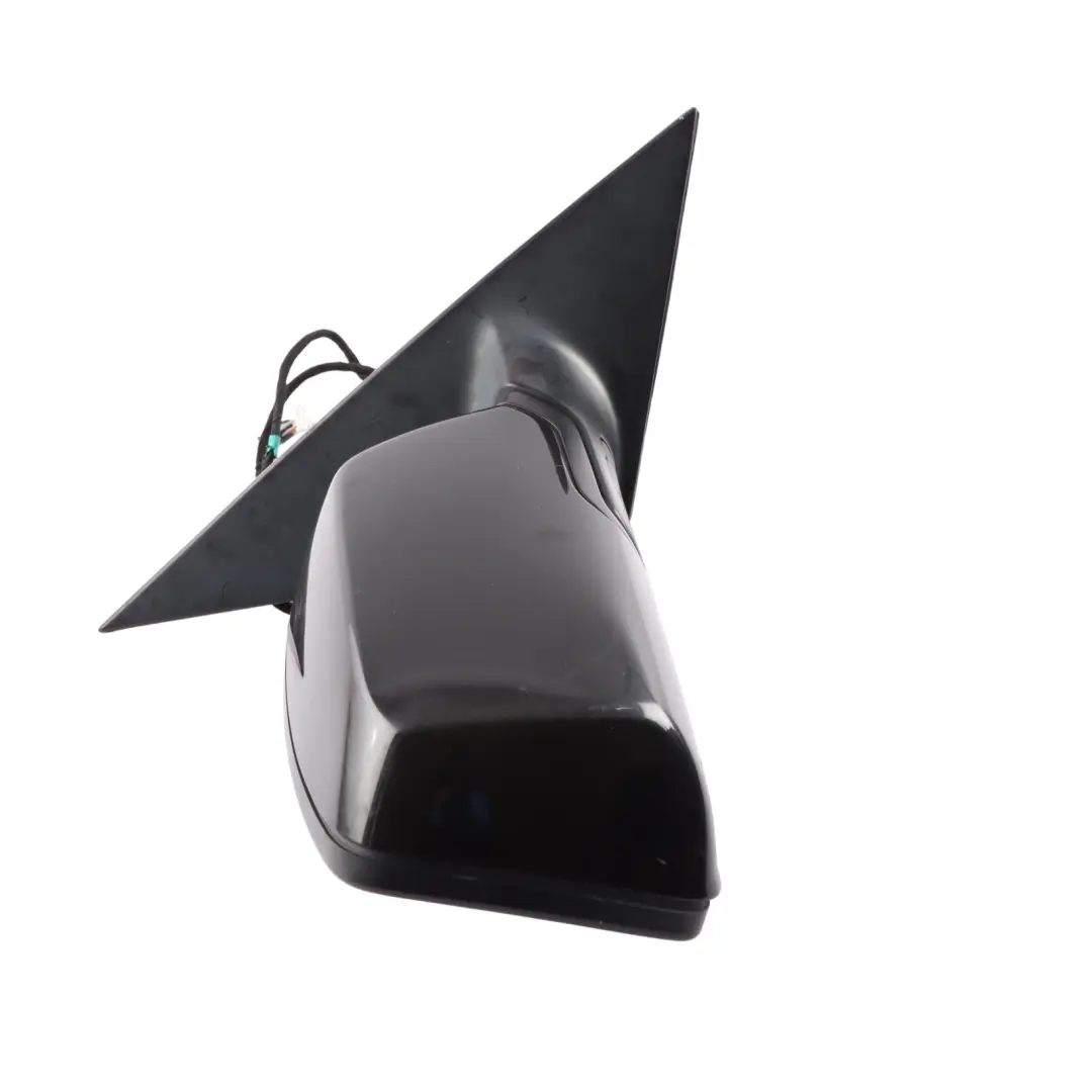 Heated Right Door Wing Mirror O/S Black Sapphire Metallic 475 to BMW X3 Series E83 with Part number 3448134 BMW X3 Series E83 Heated Right Door Wing Mirror O/S Black Sapphire Metallic 475 - SKU rhd-3448134-BS - Part number 3448134