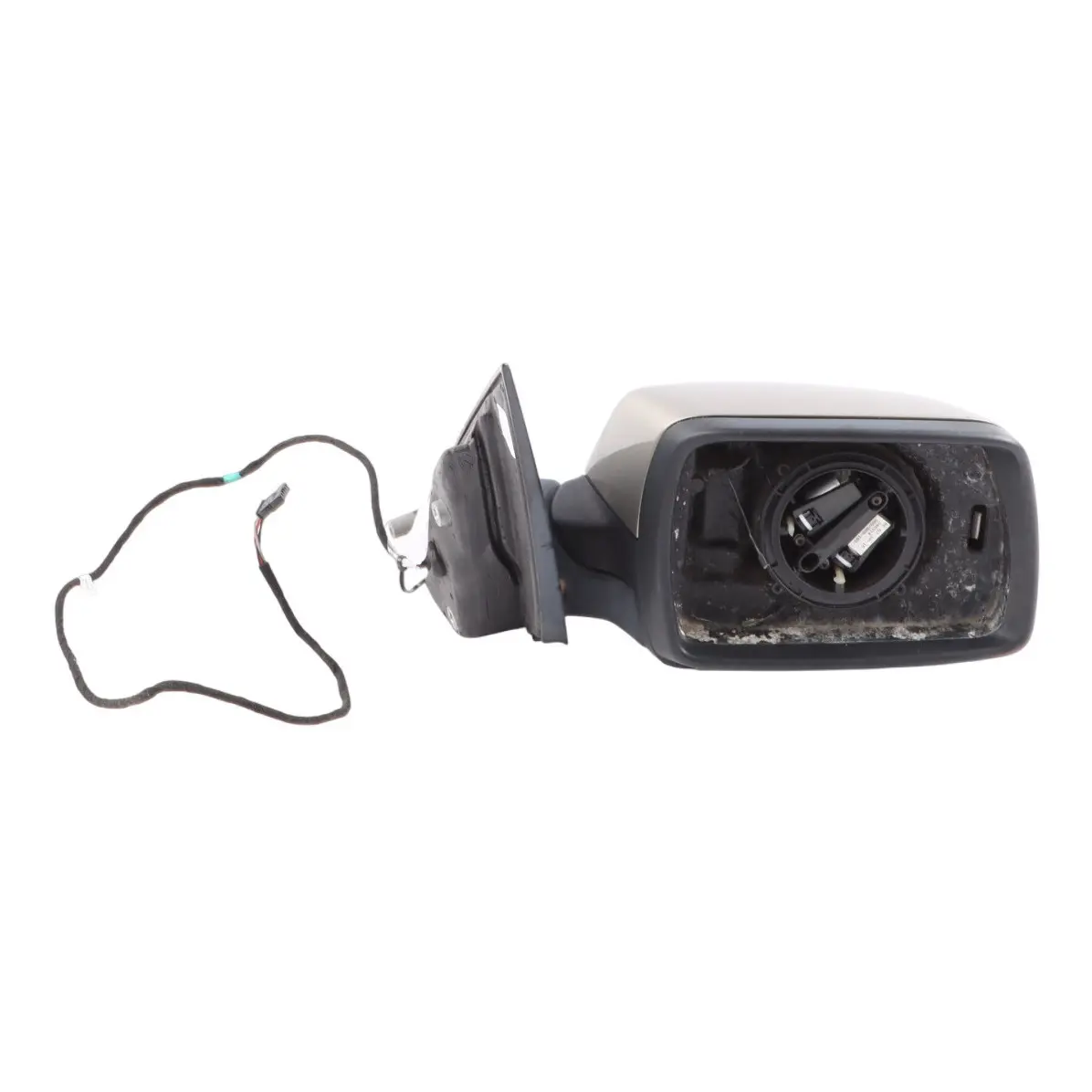 BMW X3 E83 Wing Mirror Heated Door Right O/S Rubinschwarz Ruby Black - S23