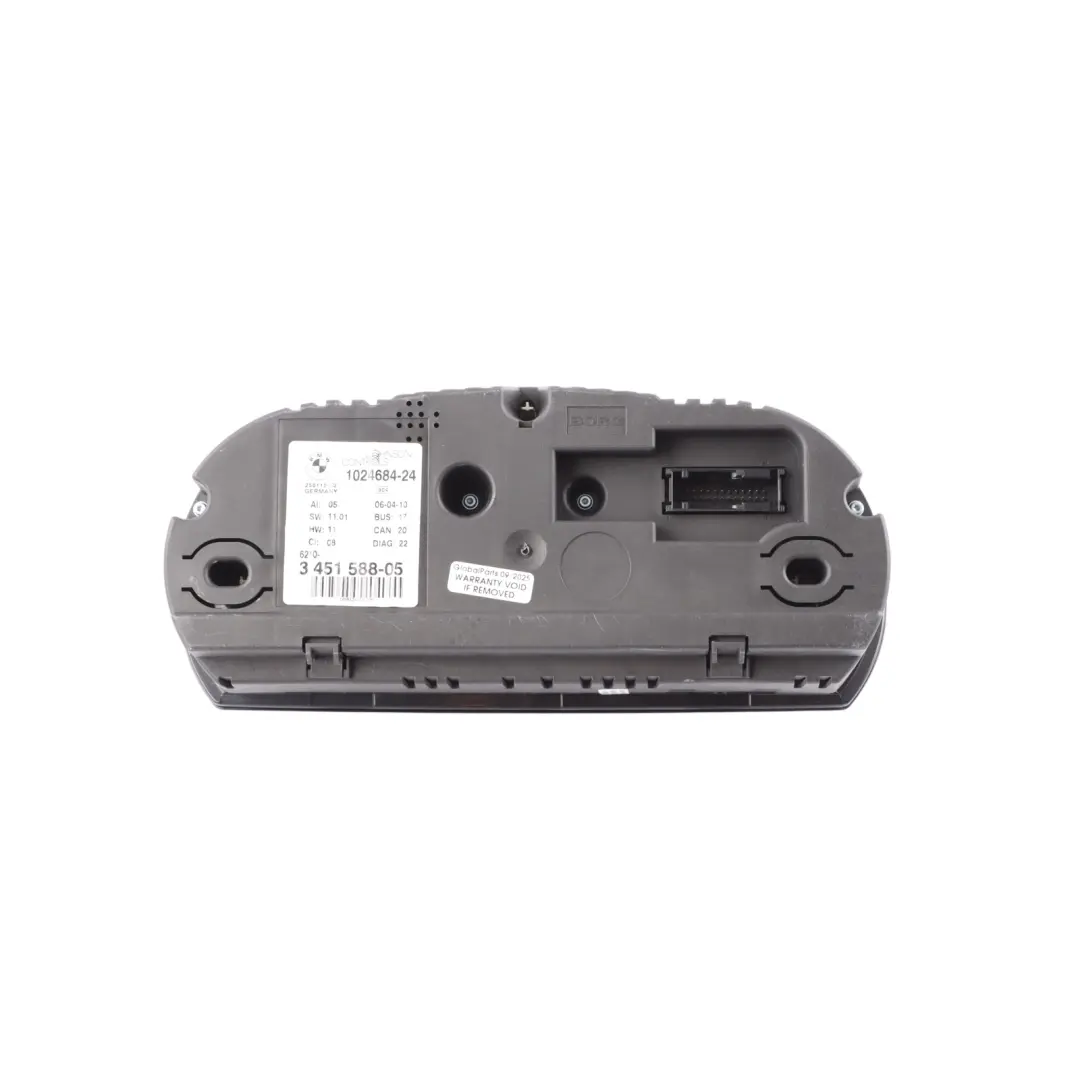 BMW X3 E83 LCI M57N2 Diesel Instrument Cluster Clocks Speedometer Manual - SKU RHD-3451588 - Part number 3451588