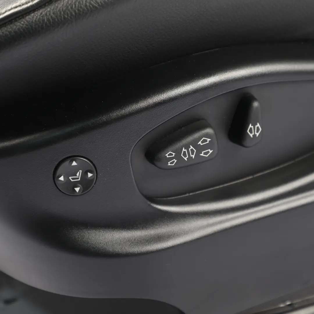 BMW X3 E83 LCI Sport Seat Front Left N/S Heated Leather Nevada Black - SKU RHD-3454332-3 - Part number 3454332