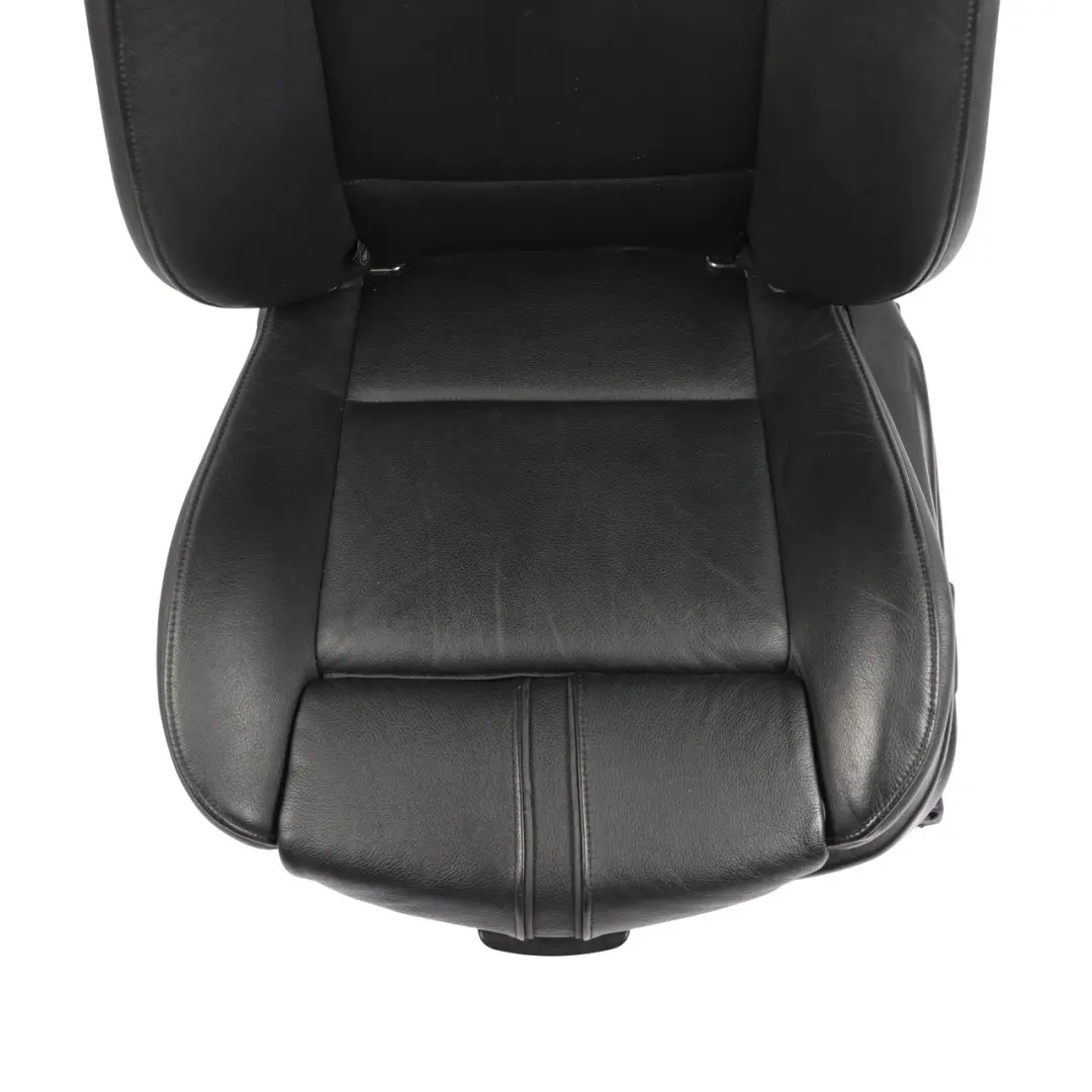 Front Left N/S Heated Leather Nevada Black to BMW X3 E83 LCI Sport Seat with Part number 3454332 BMW X3 E83 LCI Sport Seat Front Left N/S Heated Leather Nevada Black - SKU RHD-3454332-3 - Part number 3454332