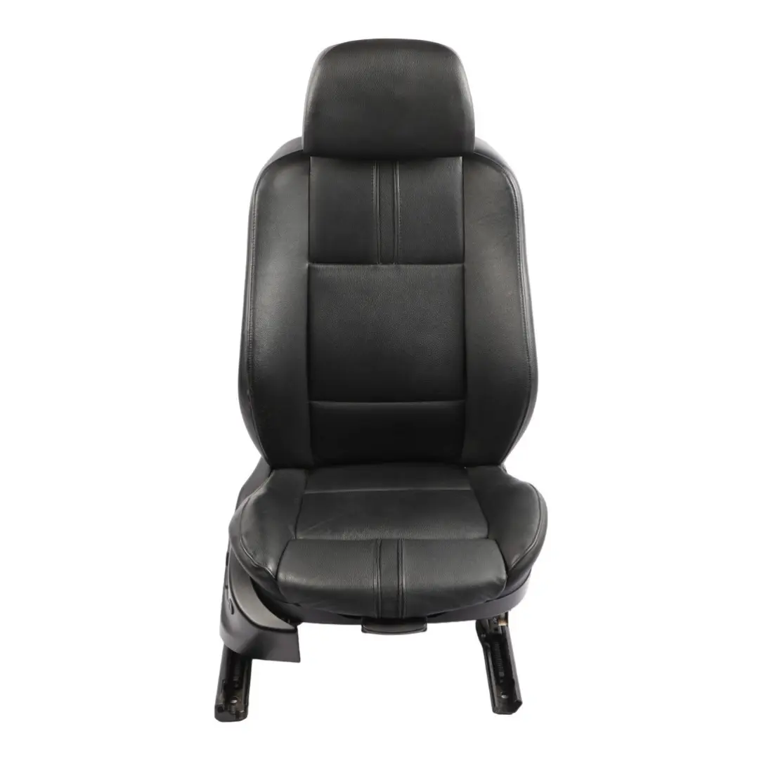 Front Right O/S Heated Memory Leather Nevada Black to BMW X3 E83 LCI Sport Seat with Part number 3454332 BMW X3 E83 LCI Sport Seat Front Right O/S Heated Memory Leather Nevada Black - SKU RHD-3454332-4 - Part number 3454332