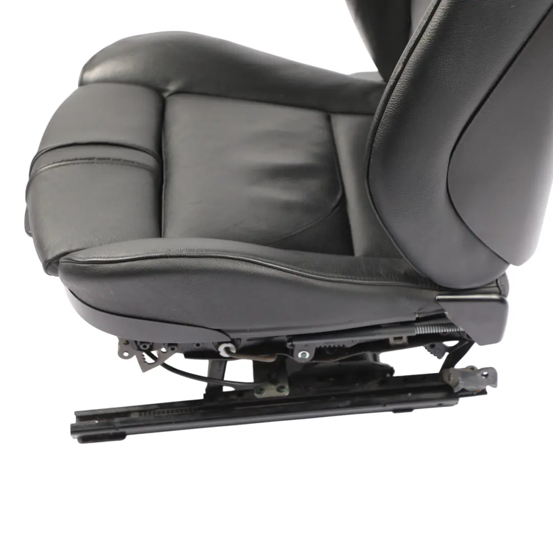 Front Right O/S Heated Memory Leather Nevada Black to BMW X3 E83 LCI Sport Seat with Part number 3454332 BMW X3 E83 LCI Sport Seat Front Right O/S Heated Memory Leather Nevada Black - SKU RHD-3454332-4 - Part number 3454332