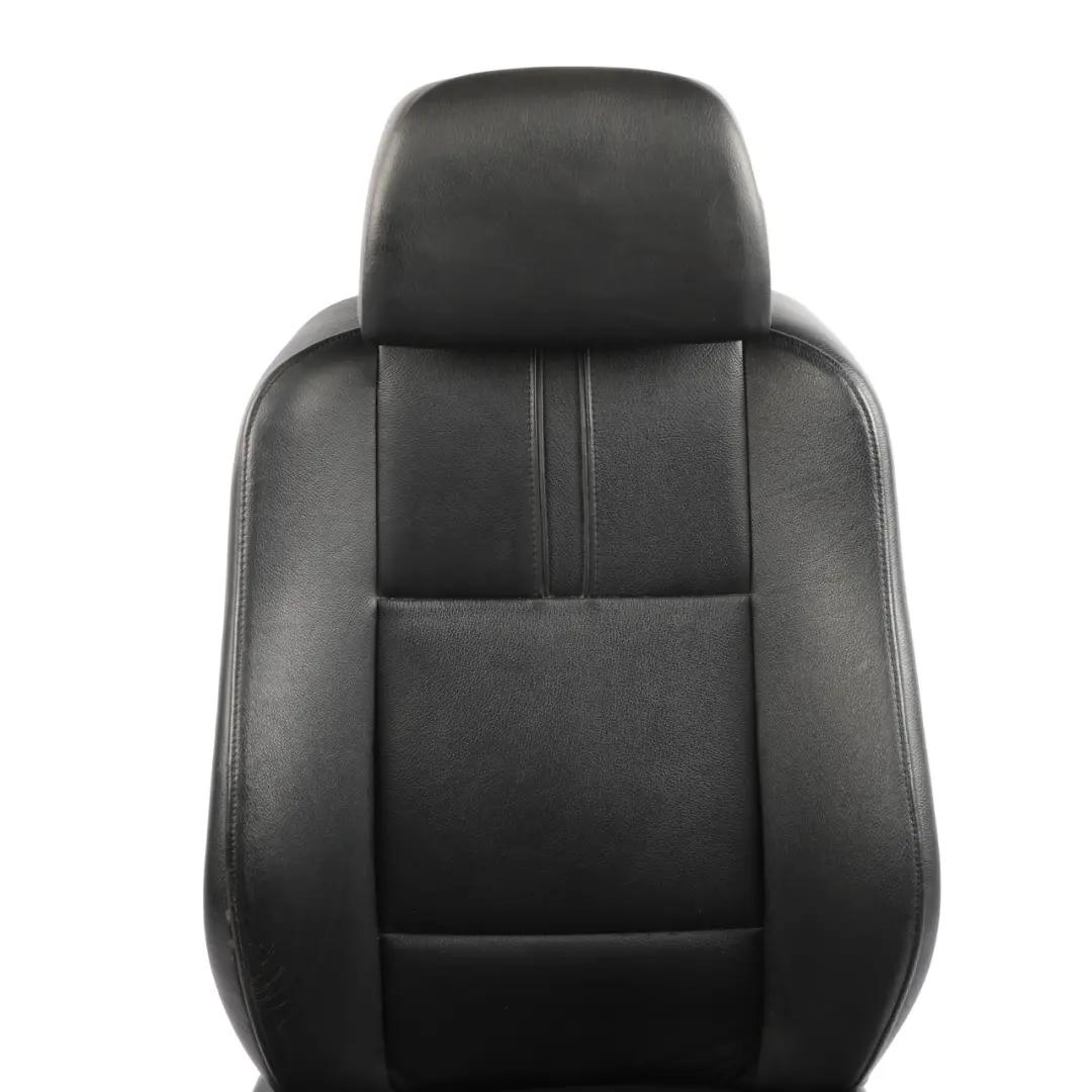 Front Right O/S Heated Memory Leather Nevada Black to BMW X3 E83 LCI Sport Seat with Part number 3454332 BMW X3 E83 LCI Sport Seat Front Right O/S Heated Memory Leather Nevada Black - SKU RHD-3454332-4 - Part number 3454332