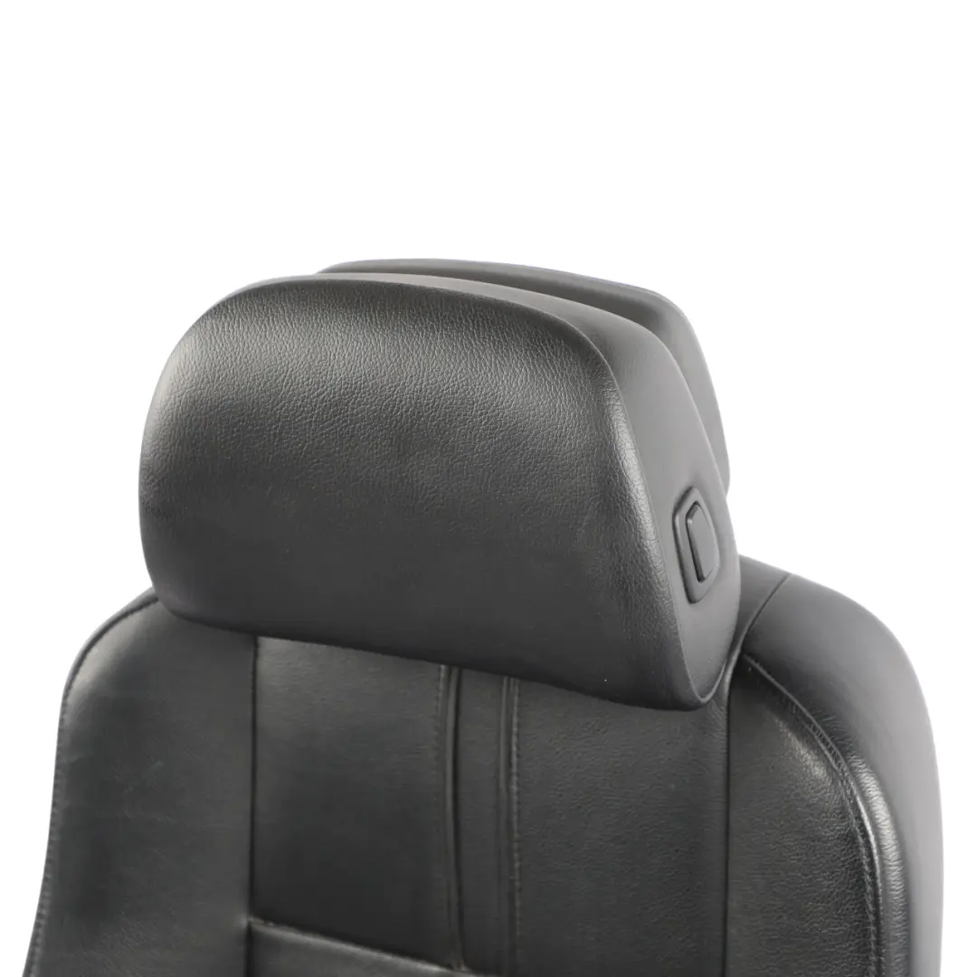 Front Right O/S Heated Memory Leather Nevada Black to BMW X3 E83 LCI Sport Seat with Part number 3454332 BMW X3 E83 LCI Sport Seat Front Right O/S Heated Memory Leather Nevada Black - SKU RHD-3454332-4 - Part number 3454332