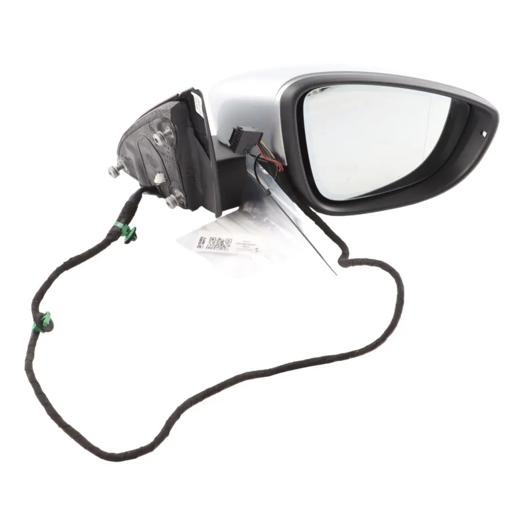 Volkswagen Passat B7 Door Wing Mirror Auto Dimming Right O/S Reflex Silver - A7W - SKU RHD-3AC857508F-RES - Part number 3AC857508F