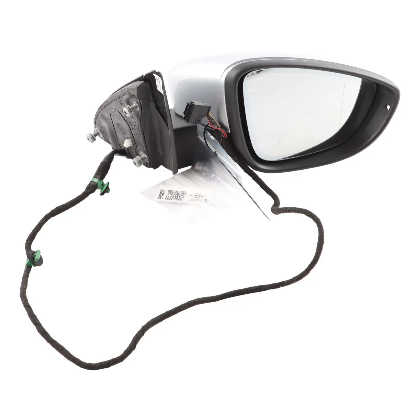 Volkswagen Passat B7 Door Wing Mirror Auto Dimming Right O/S Reflex Silver - A7W