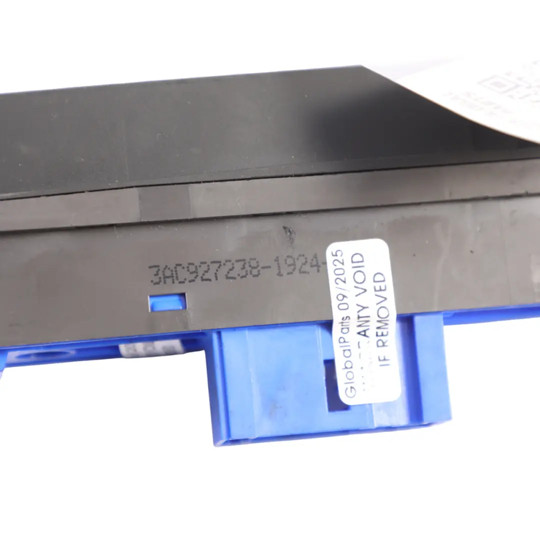 Handbrake Switch Auto Hold ESP Button Panel to VW Volkswagen Passat B7 with Part number 3AC927238 VW Volkswagen Passat B7 Handbrake Switch Auto Hold ESP Button Panel - SKU RHD-3AC927238 - Part number 3AC927238