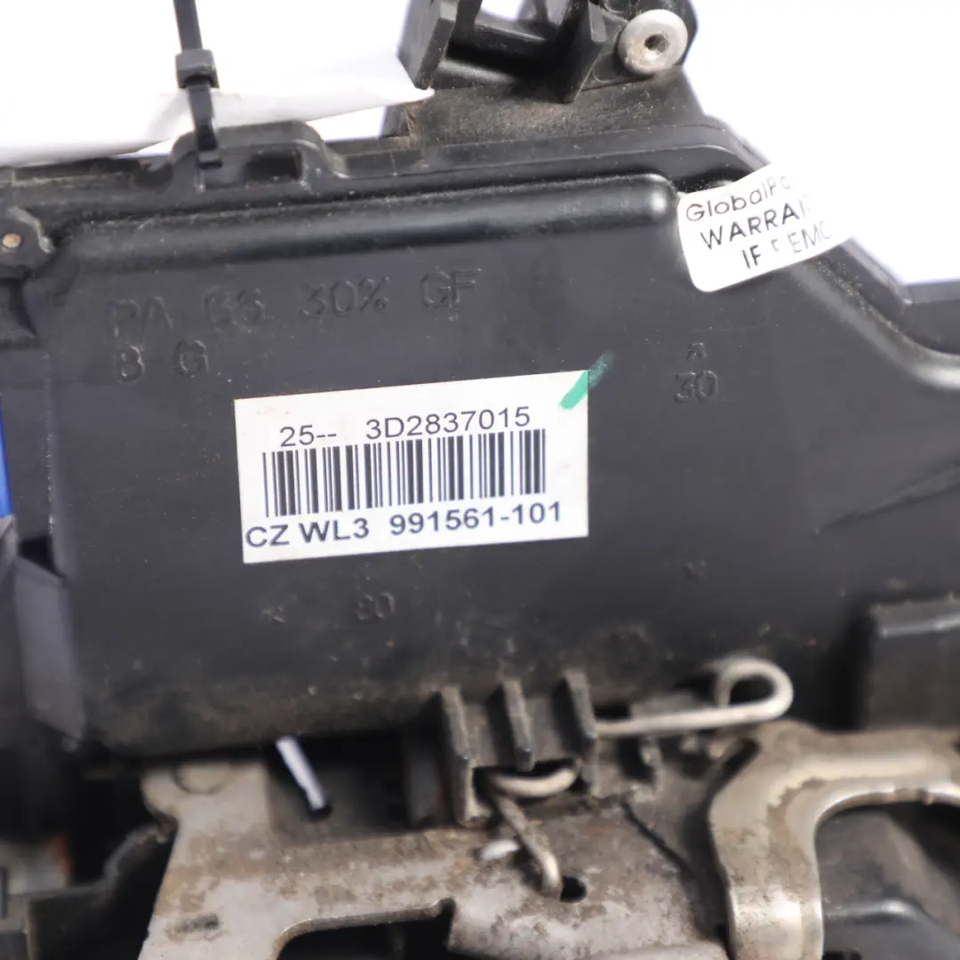 VW Volkswagen Touareg Door Lock Front Left N/S Latch Mechanism - SKU RHD-3D2837015 - Part number 3D2837015