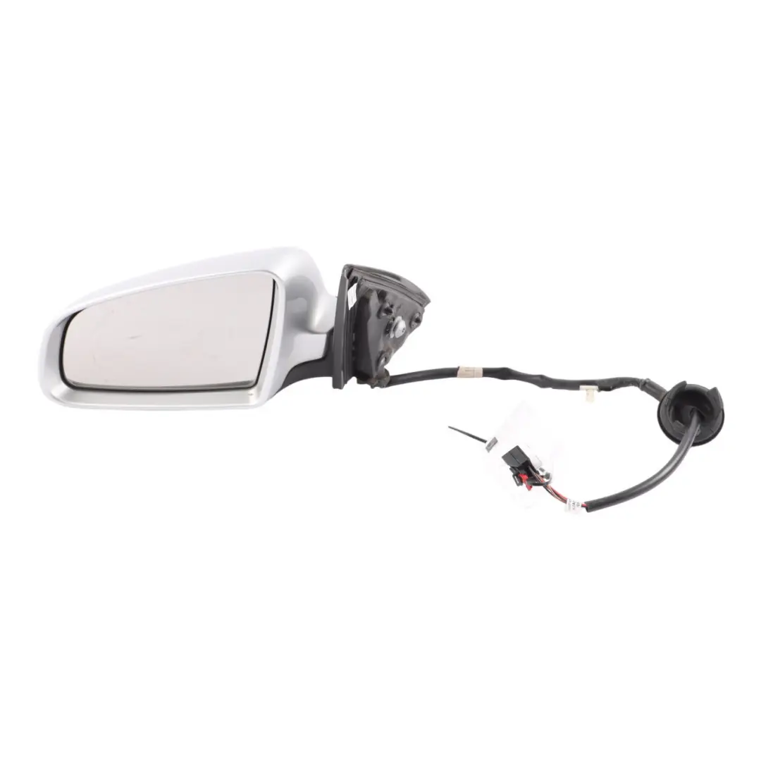Audi A6 C6 Wing Mirror Door Left N/S Light Silver Metallic - Y7W - SKU RHD-4F2858531J-LS - Part number 4F2858531J