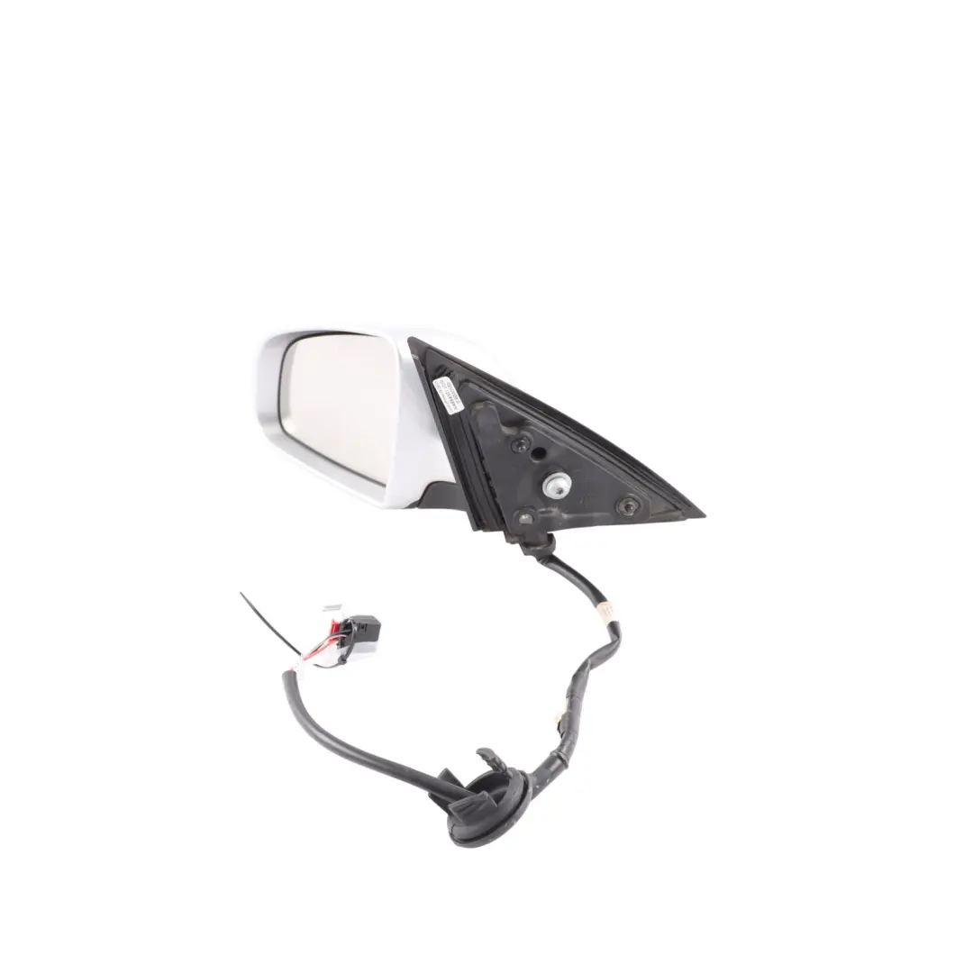 Audi A6 C6 Wing Mirror Door Left N/S Light Silver Metallic - Y7W - SKU RHD-4F2858531J-LS - Part number 4F2858531J
