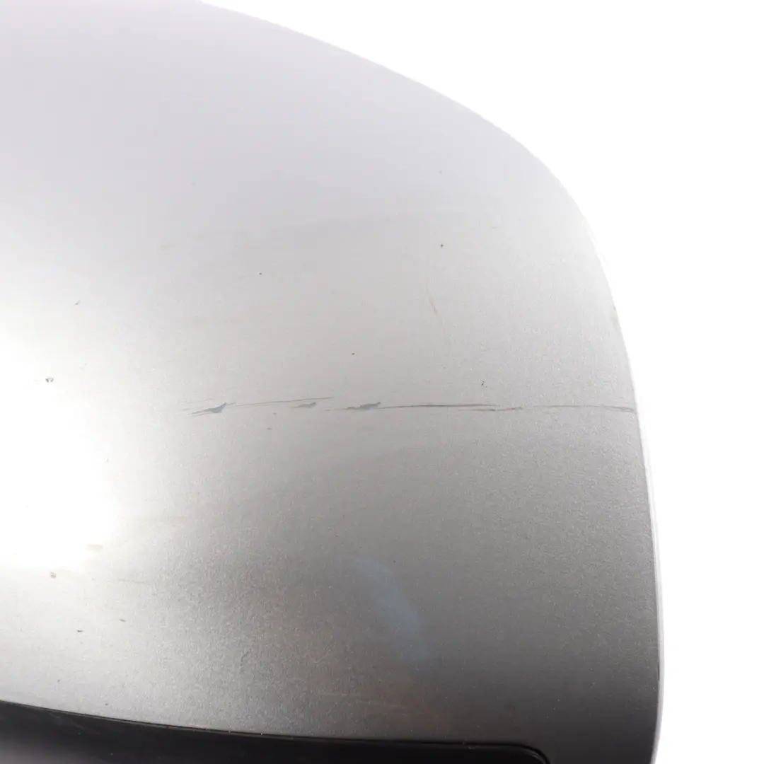 Audi A6 C6 Wing Mirror Door Left N/S Light Silver Metallic - Y7W - SKU RHD-4F2858531J-LS - Part number 4F2858531J