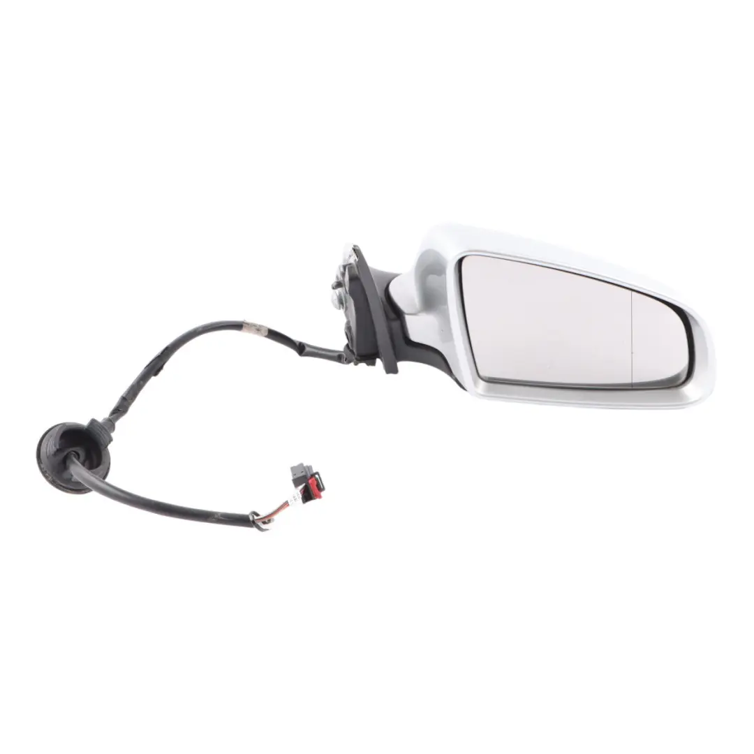 Mirror Wing View Right O/S Door Light Silver Metallic Y7W to Audi A6 C6 with Part number 4F2858532J Audi A6 C6 Mirror Wing View Right O/S Door Light Silver Metallic Y7W - SKU RHD-4F2858532J-LS - Part number 4F2858532J