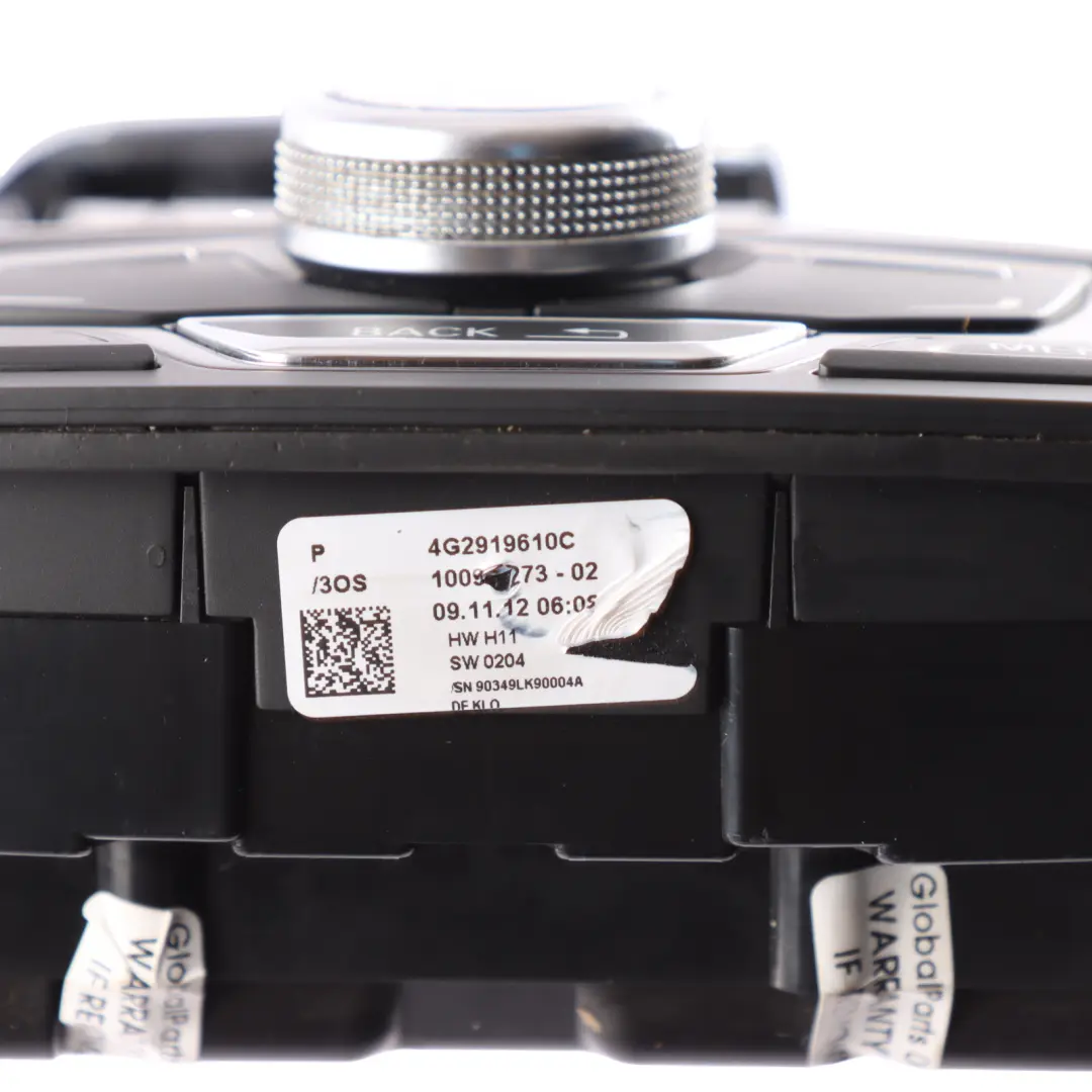 Audi A7 4G A6 C7 MMI Centre Console Multimedia Sat Nav Switch Panel - SKU RHD-4G2919610C-1 - Part number 4G2919610C