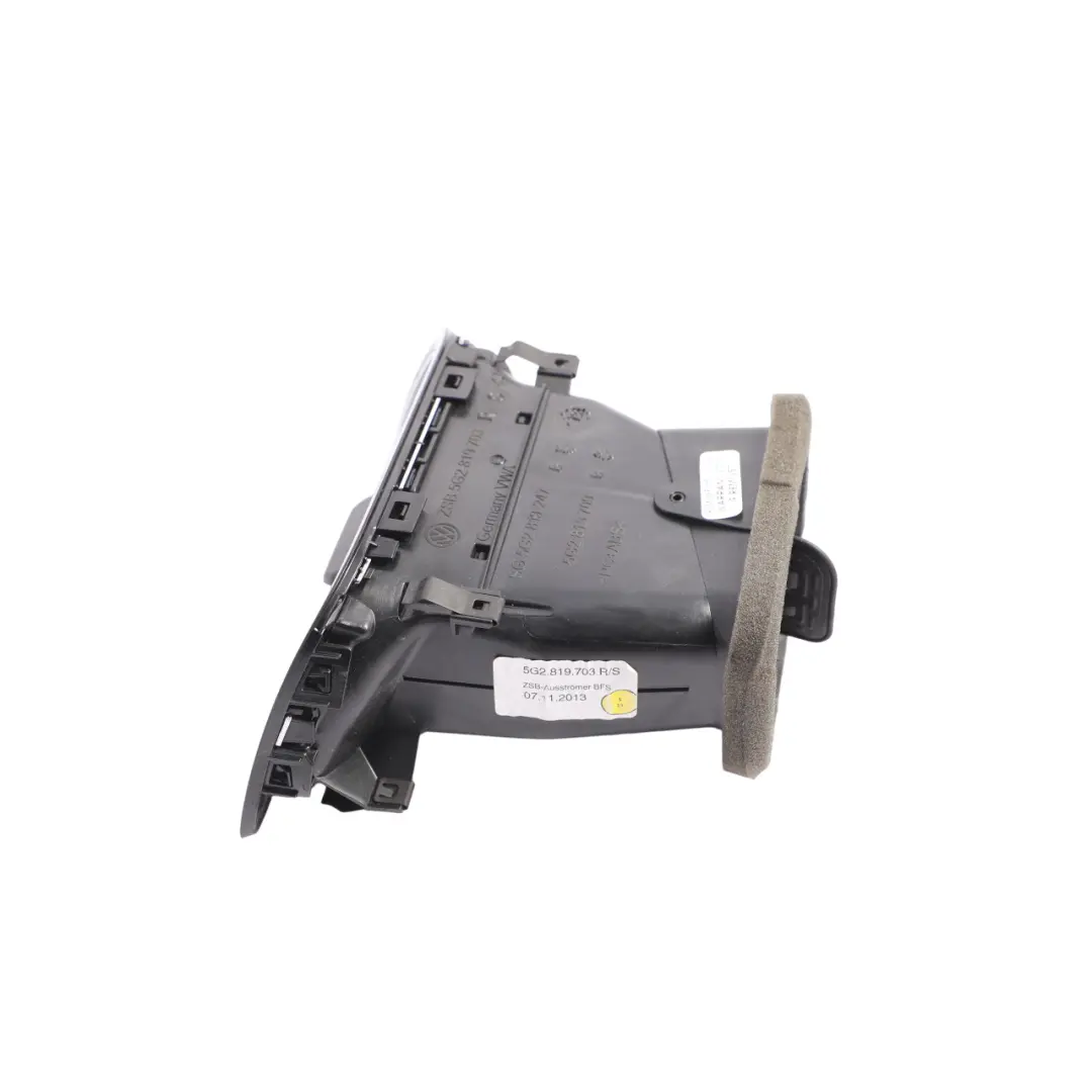 Dashboard Air Vent Air Duct Front Passenger Side to Volkswagen Golf Mk7 with Part number 5G2819703R Volkswagen Golf Mk7 Dashboard Air Vent Air Duct Front Passenger Side - SKU RHD-5G2819703R - Part number 5G2819703R