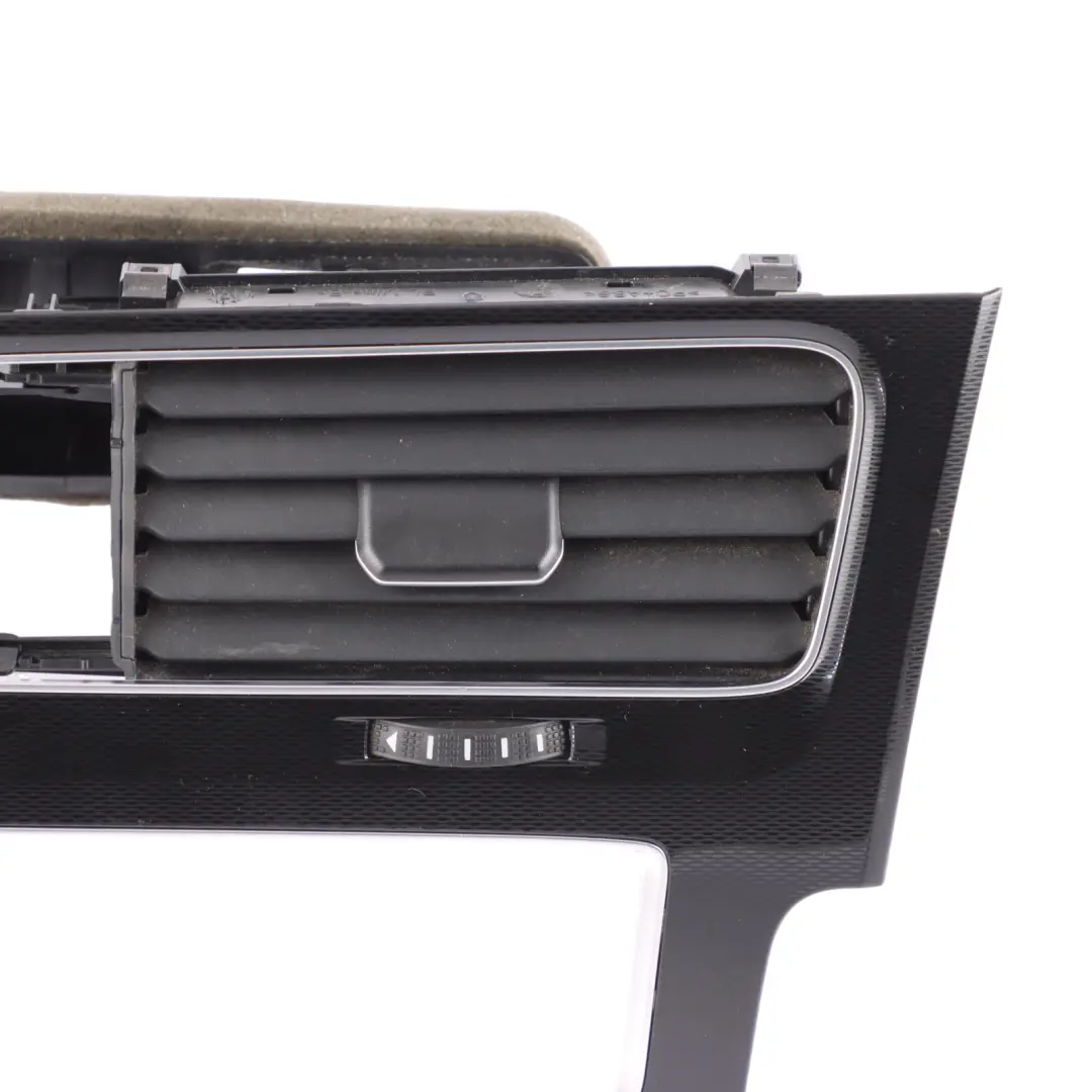 Dashboard Air Vent Centre Trim Panel to Volkswagen VW Golf Mk7 VII with Part number 5G2819728AG Volkswagen VW Golf Mk7 VII Dashboard Air Vent Centre Trim Panel - SKU RHD-5G2819728AG-1 - Part number 5G2819728AG