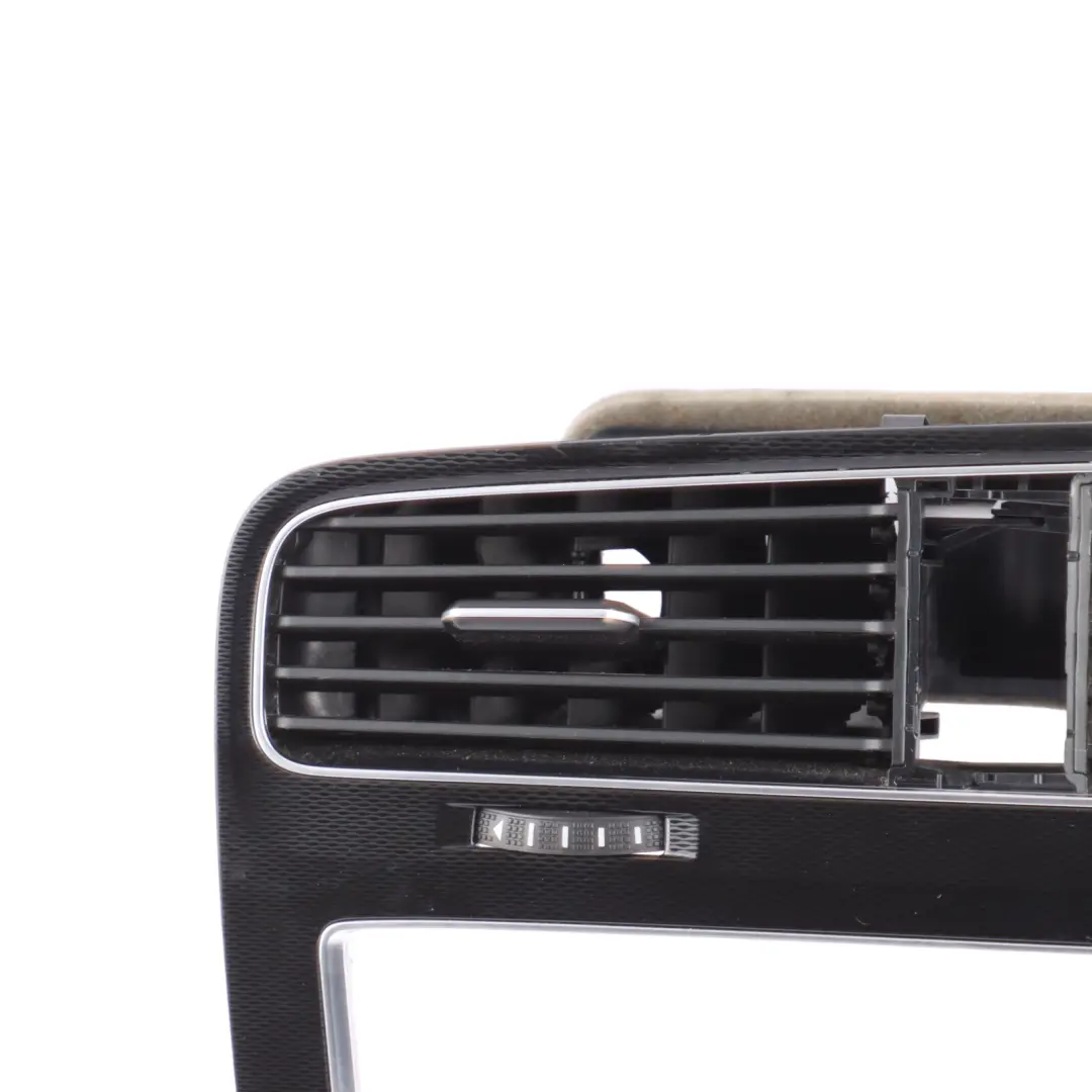 Dashboard Air Vent Centre Trim Panel to Volkswagen VW Golf Mk7 VII with Part number 5G2819728AG Volkswagen VW Golf Mk7 VII Dashboard Air Vent Centre Trim Panel - SKU RHD-5G2819728AG-1 - Part number 5G2819728AG