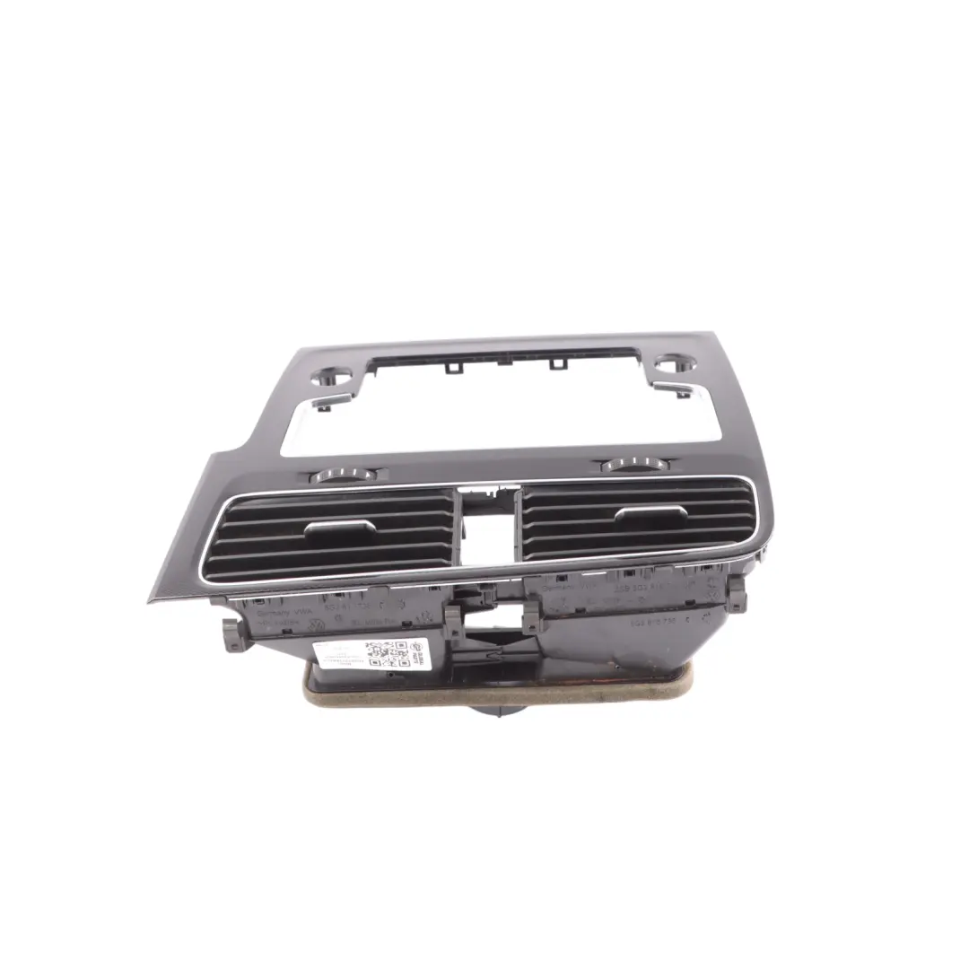 Dashboard Air Vent Centre Trim Panel to Volkswagen VW Golf Mk7 VII with Part number 5G2819728AG Volkswagen VW Golf Mk7 VII Dashboard Air Vent Centre Trim Panel - SKU RHD-5G2819728AG-1 - Part number 5G2819728AG