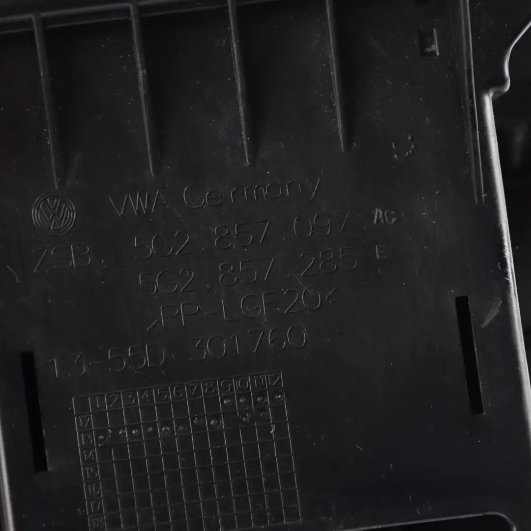 Glove Box Compartment Dashboard Storage Passenger Side to VW Golf Mk7 with Part number 5G2857114E VW Golf Mk7 Glove Box Compartment Dashboard Storage Passenger Side - SKU RHD-5G2857114E - Part number 5G2857114E