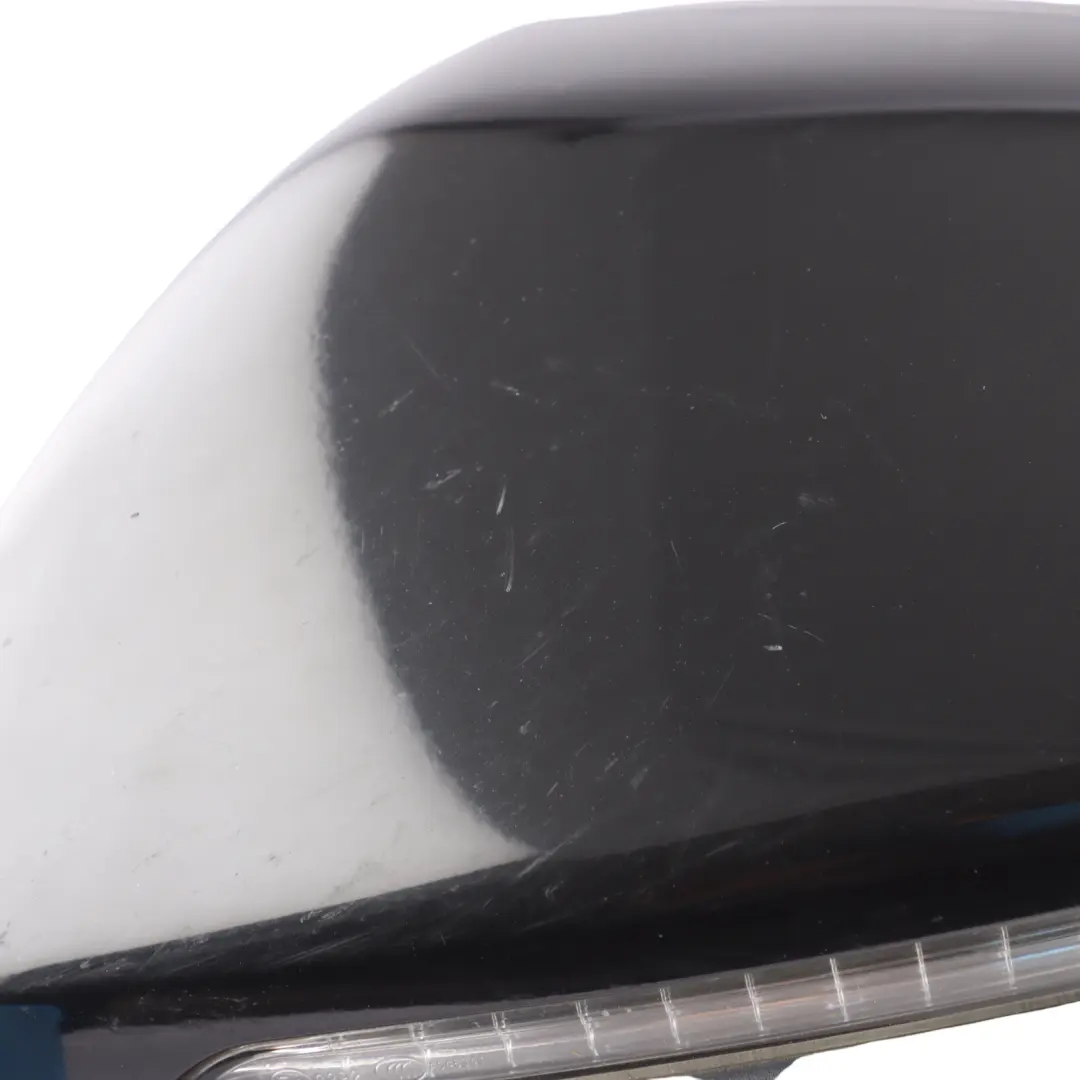 Volkswagen Golf Mk7 Exterior Wing Mirror Right O/S Black - 041 - SKU RHD-5G2857507CA-BLC - Part number 5G2857507CA