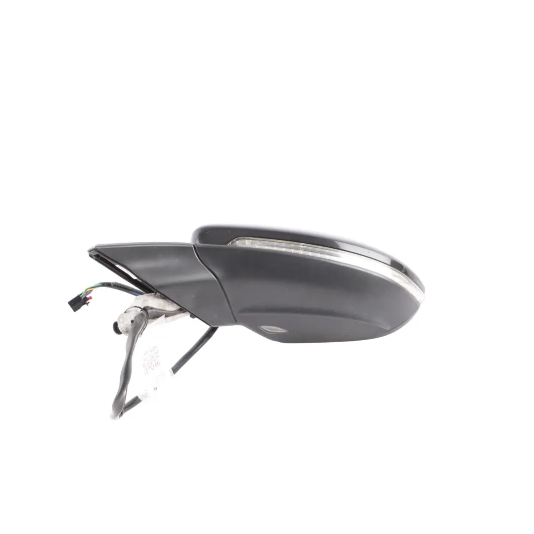 Volkswagen Golf Mk7 Exterior Wing Mirror Right O/S Black - 041 - SKU RHD-5G2857507CA-BLC - Part number 5G2857507CA