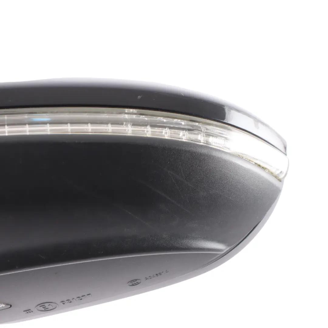 Volkswagen Golf Mk7 Exterior Wing Mirror Right O/S Black - 041 - SKU RHD-5G2857507CA-BLC - Part number 5G2857507CA
