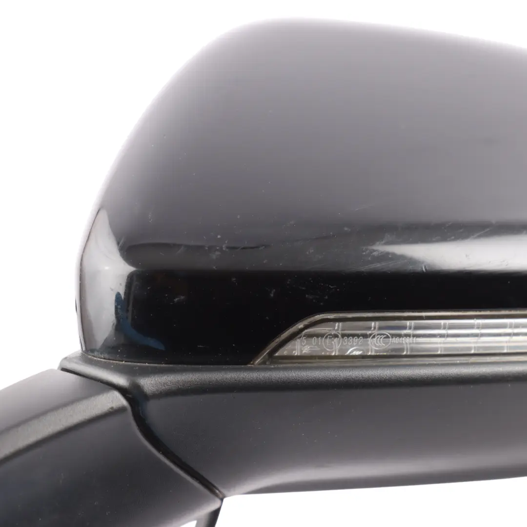 Volkswagen Golf Mk7 Exterior Wing Mirror Left N/S Black - 041 - SKU RHD-5G2857507CA-BLC - Part number 5G2857507CA
