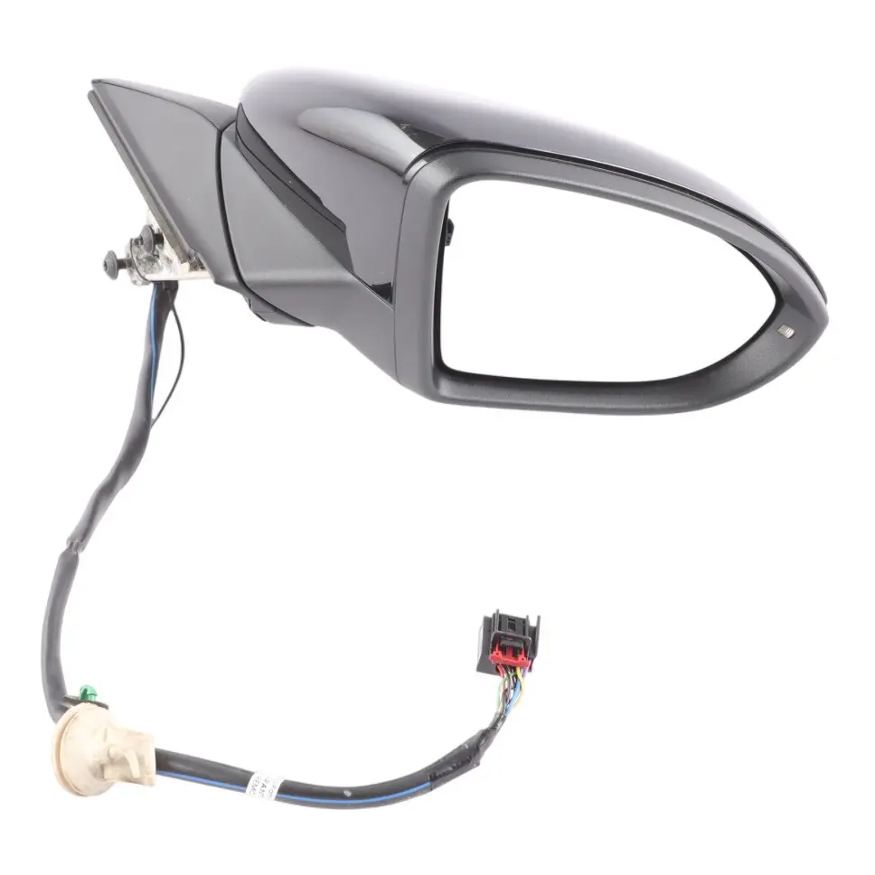 Exterior Wing Mirror Right O/S Black - 041 to Volkswagen Golf Mk7 with Part number 5G2857508AJ Volkswagen Golf Mk7 Exterior Wing Mirror Right O/S Black - 041 - SKU RHD-5G2857508AJ-BLC - Part number 5G2857508AJ
