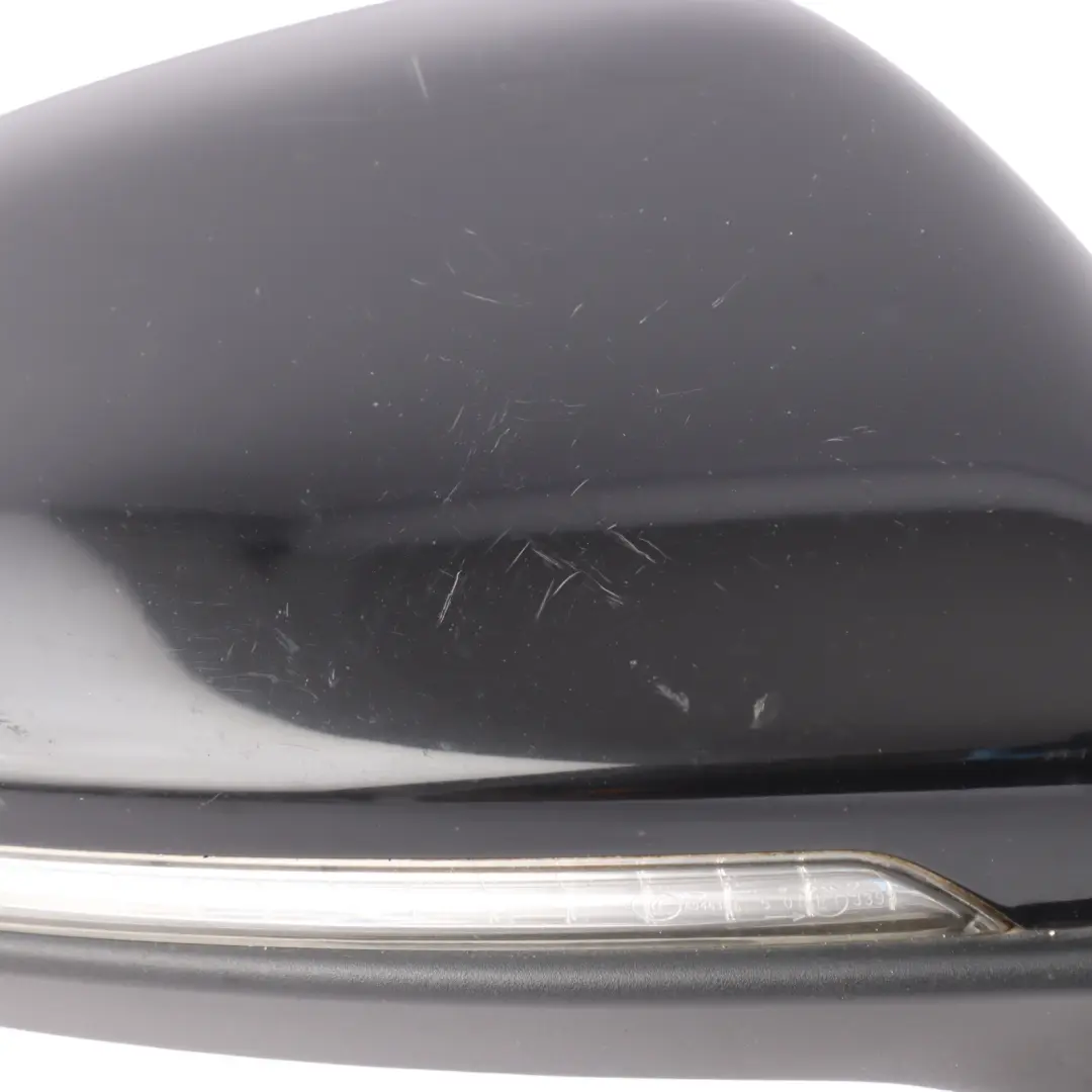Volkswagen Golf Mk7 Exterior Wing Mirror Right O/S Black - 041 - SKU RHD-5G2857508AJ-BLC - Part number 5G2857508AJ