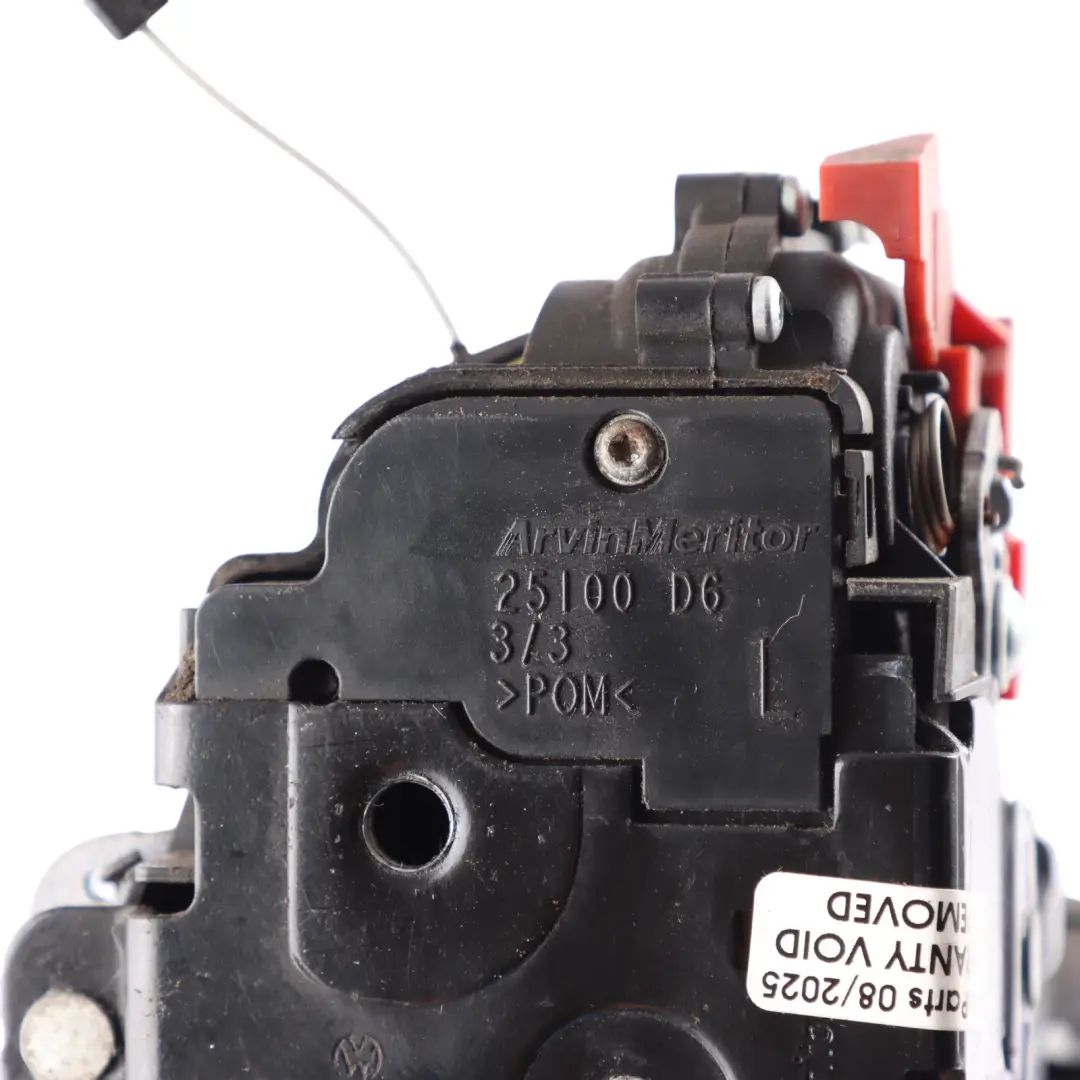 Skoda Fabia 5J Front Door Lock Latch Catch Release Left N/S - SKU RHD-5J2837015 - Part number 5J2837015