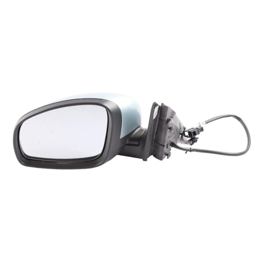 Mk2 5J Door Wing Mirror Outside Left N/S Arctic Green Metallic - 8B to Skoda Fabia with Part number 5J2857507E Skoda Fabia Mk2 5J Door Wing Mirror Outside Left N/S Arctic Green Metallic - 8B - SKU RHD-5J2857507E-ARG - Part number 5J2857507E