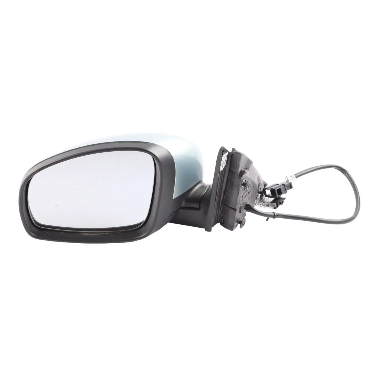 Skoda Fabia Mk2 5J Door Wing Mirror Outside Left N/S Arctic Green Metallic - 8B